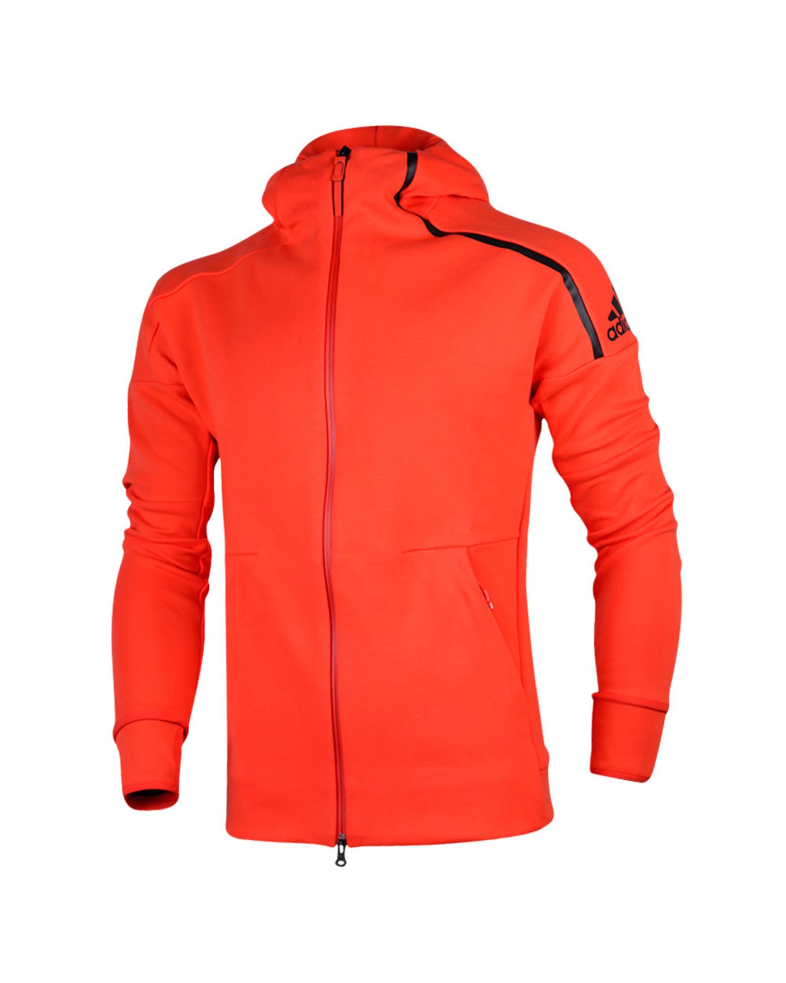 Chaqueta con capucha de Paseo ZNE 2 Rojo - Fútbol Factory