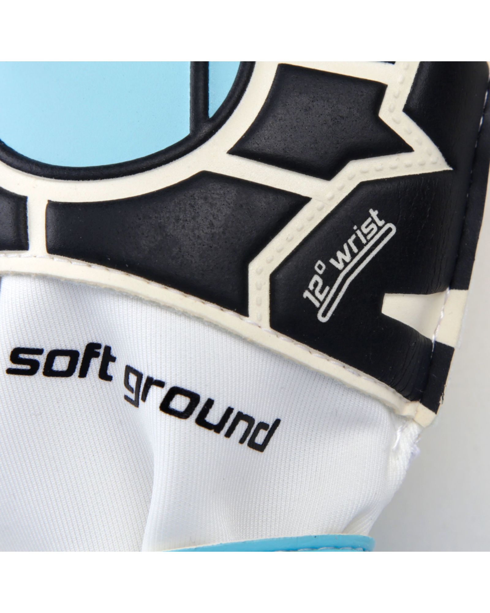 Guantes Eliminator Soft Ground Blanco Azul - Fútbol Factory