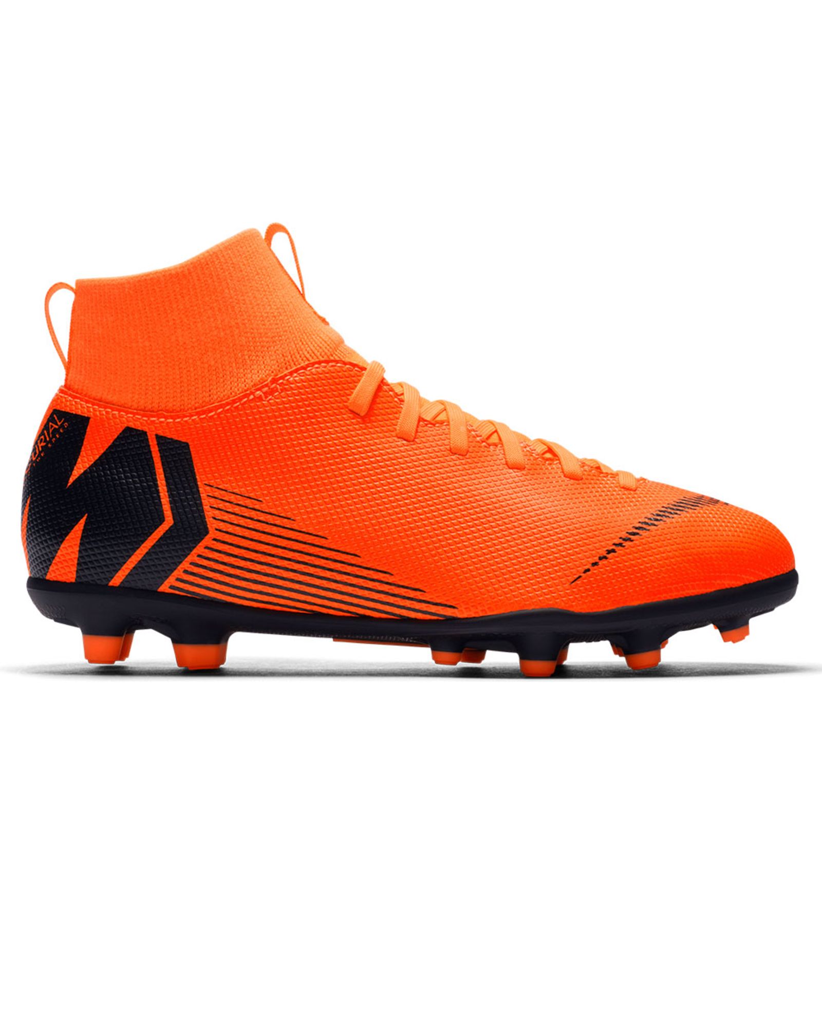 Botas de Fútbol Mercurial Superfly VI Club MG Junior Naranja - Fútbol Factory