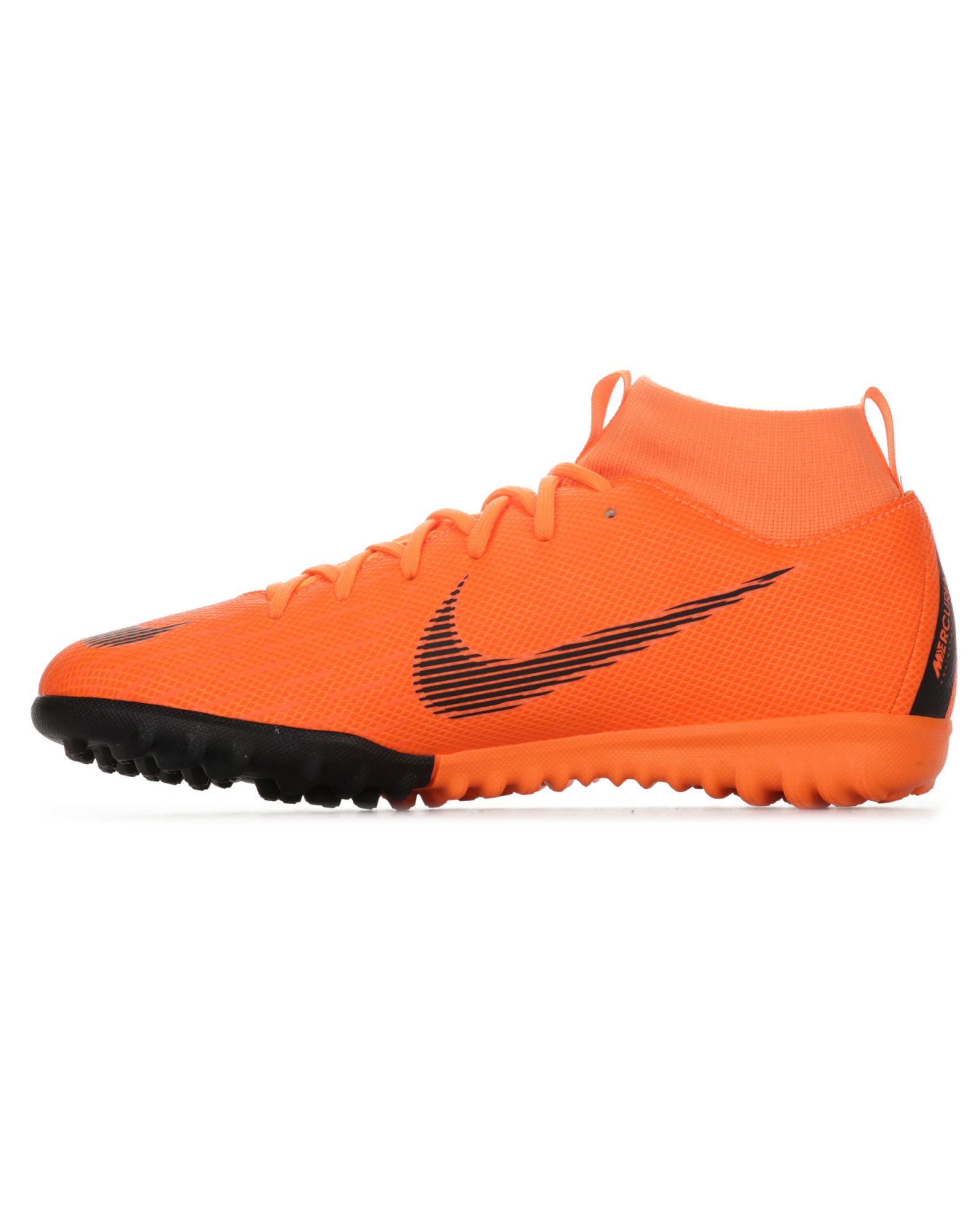 Botas de Fútbol Mercurial SuperflyX VI Academy TF Junior Naranja - Fútbol Factory