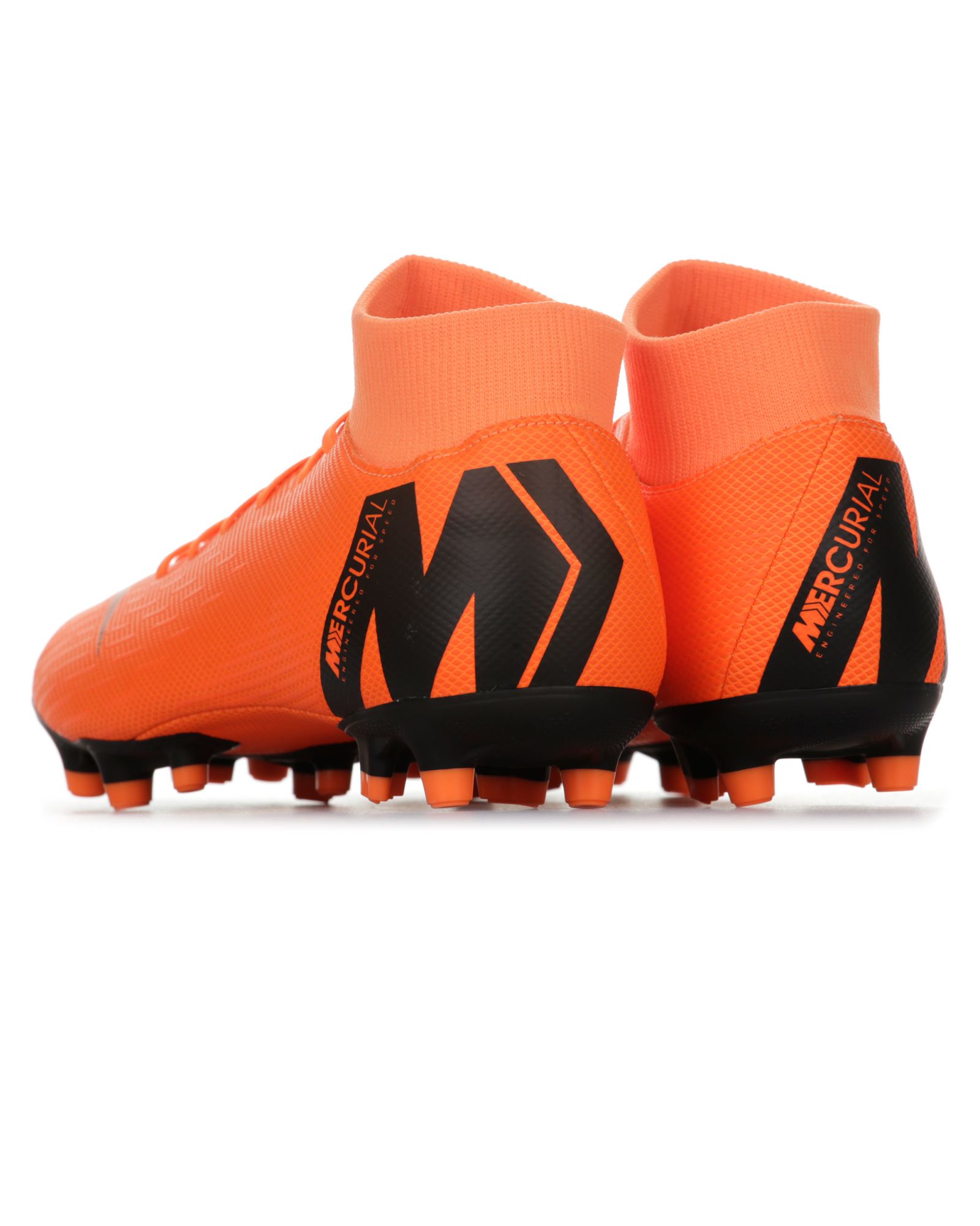 Botas de Fútbol Mercurial Superfly VI Academy MG Naranja - Fútbol Factory