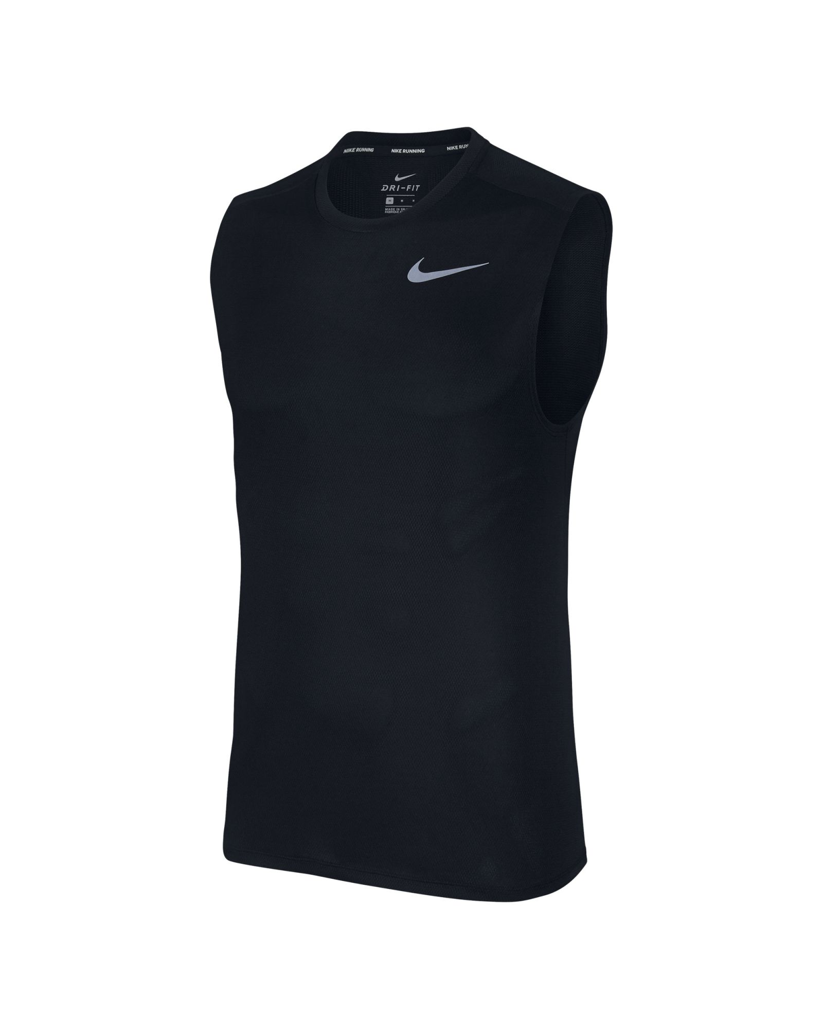 Camiseta de Running Breathe Top Sin Mangas Negro - Fútbol Factory