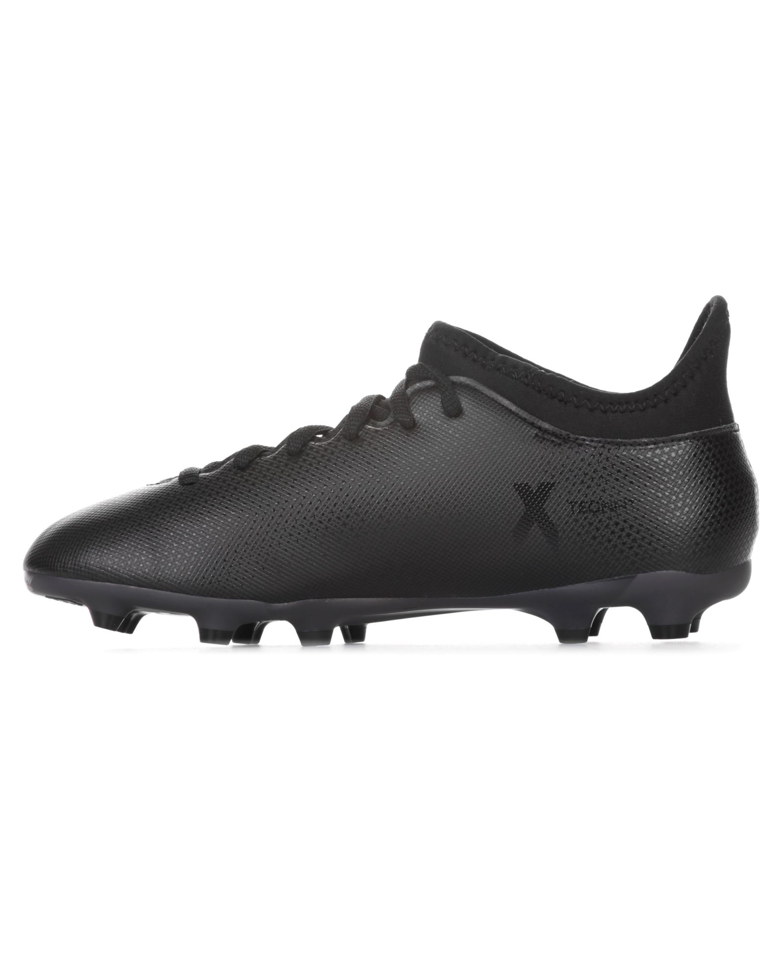 Botas de Fútbol X 17.3 FG Junior Negro Negro - Fútbol Factory