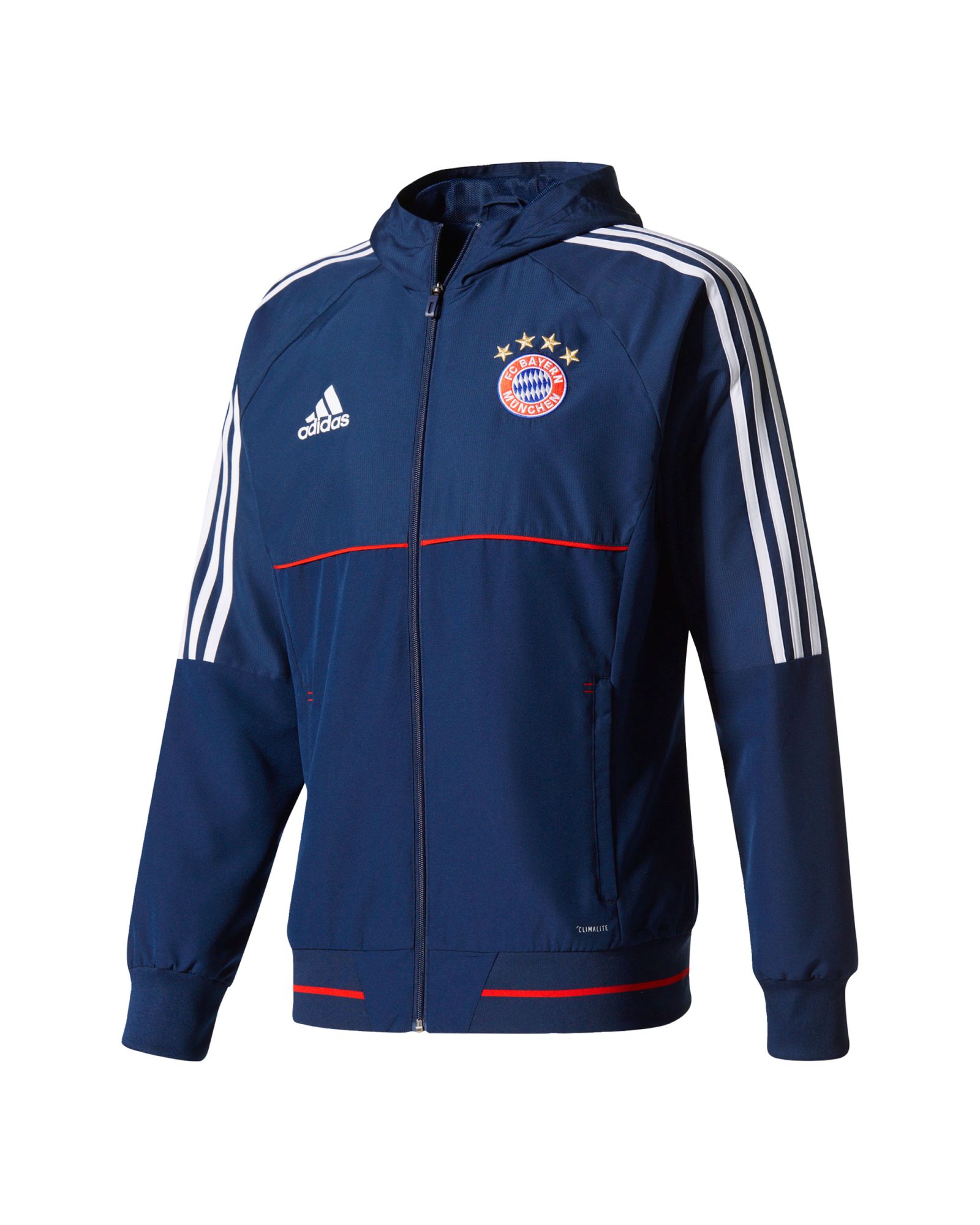 Chaqueta Pre-Match Bayern Munich 2017/2018 Marino - Fútbol Factory