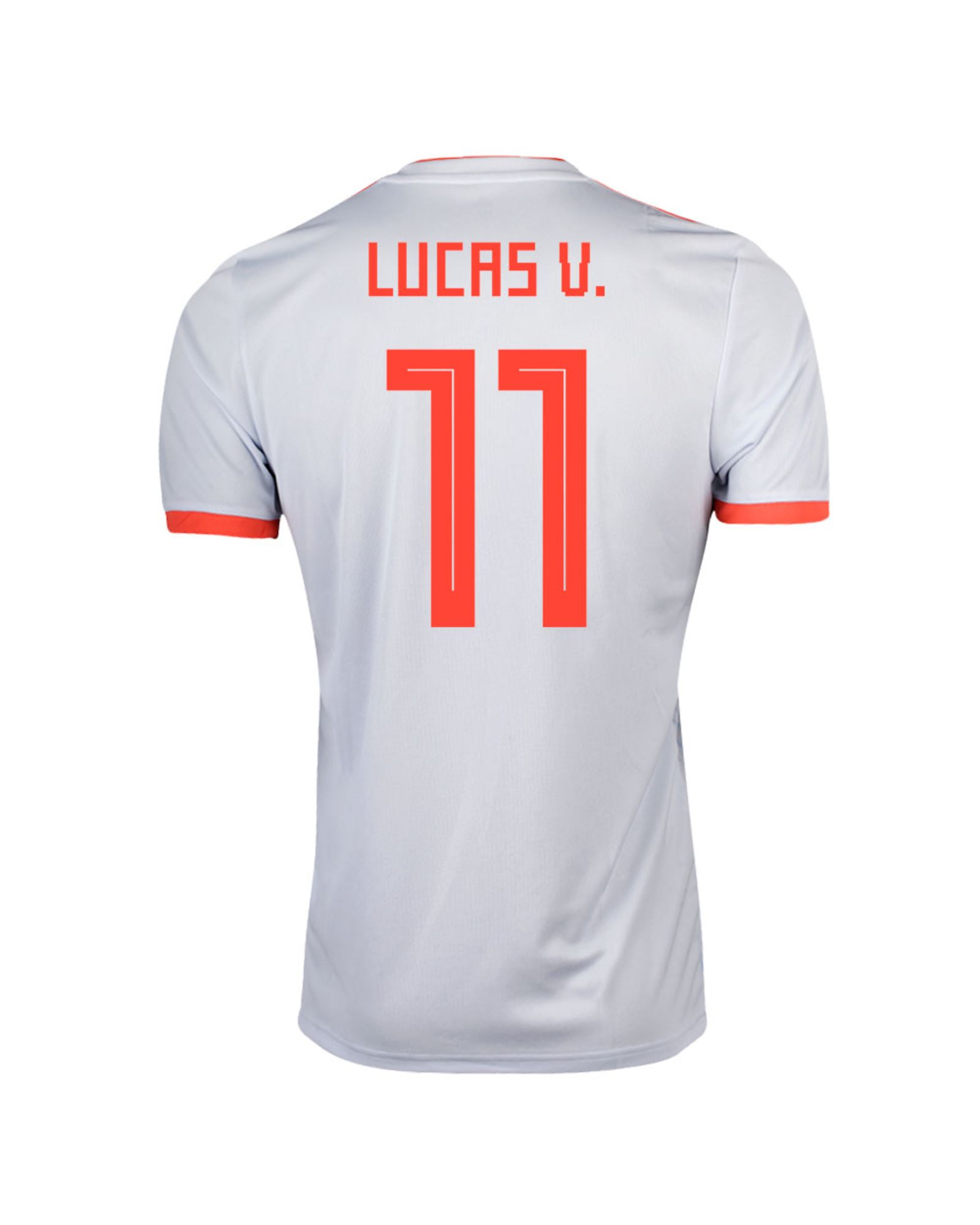 Camiseta 2ª España Mundial 2018 Lucas Vázuez Azul - Fútbol Factory