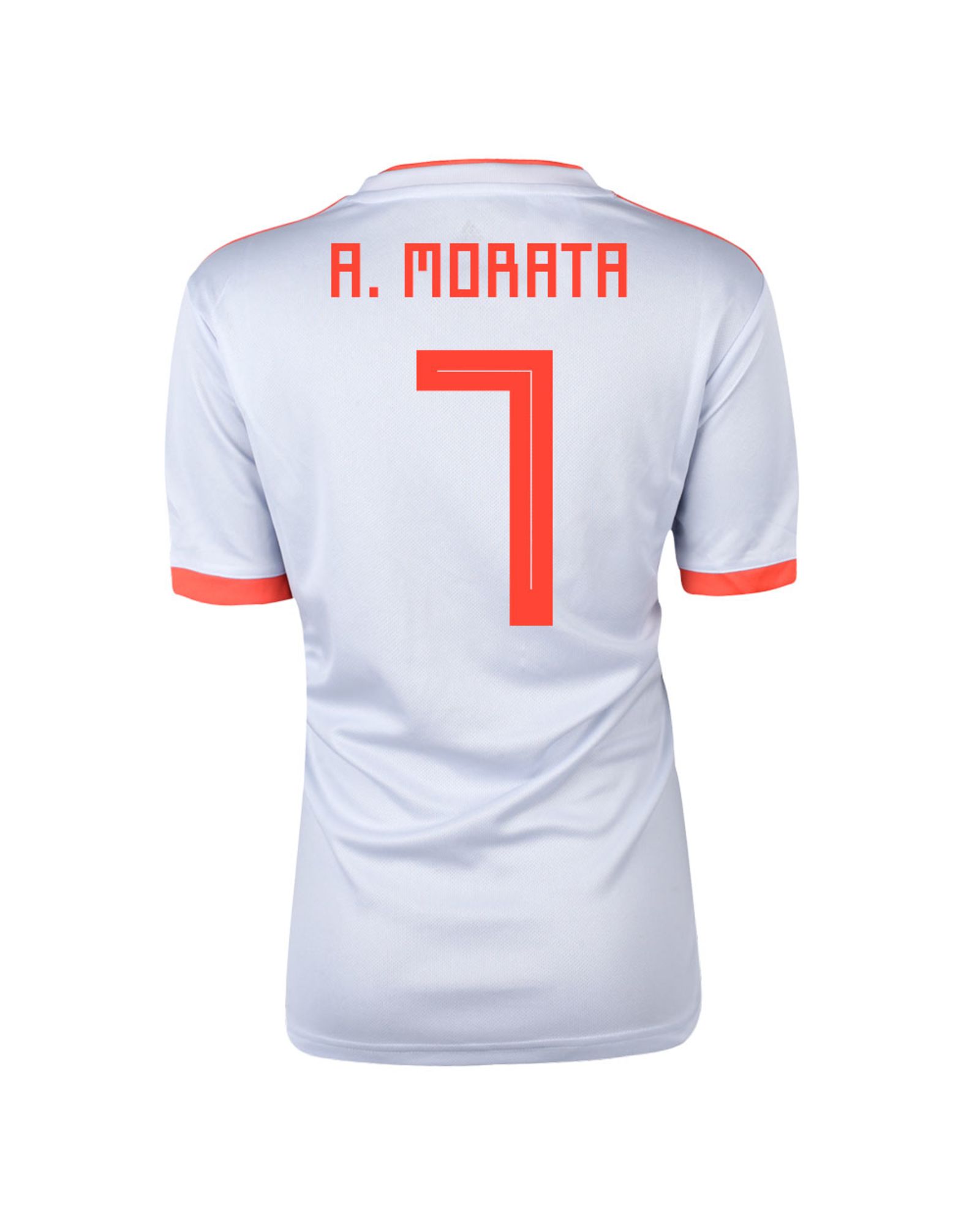 Camiseta de fútbol España Morata 7 Niño 2ª equipación Mundial 2018