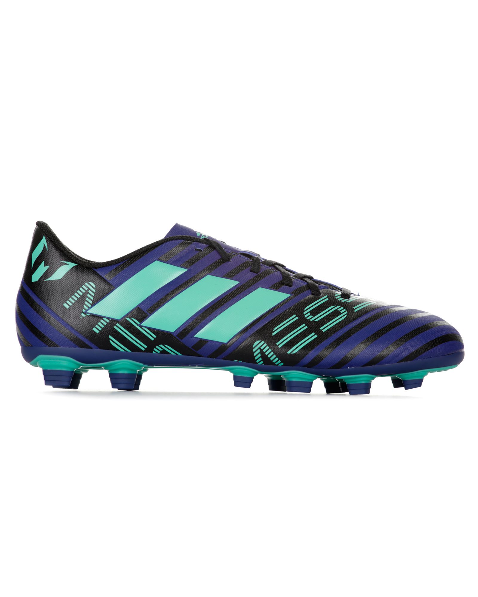 Botas de Fútbol Nemeziz Messi 17.4 FxG Azul Verde - Fútbol Factory