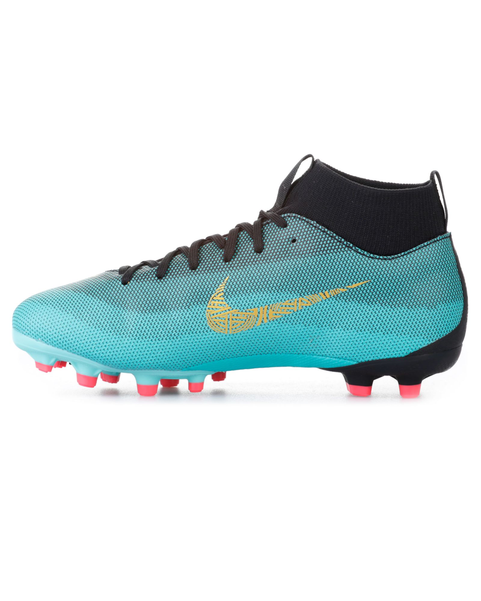 BOTAS DE FÚTBOL NIKE SUPERFLY VI ACADEMY CR7 MG NIÑO AJ3111-390