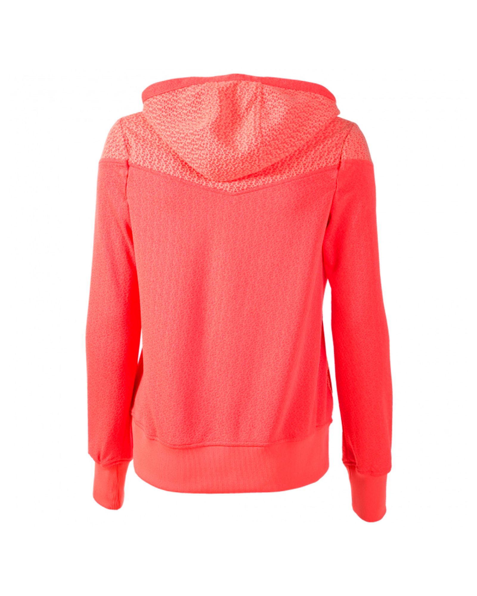 Sudadera con Capucha de Tenis y Padel Bella Mujer Coral - Fútbol Factory