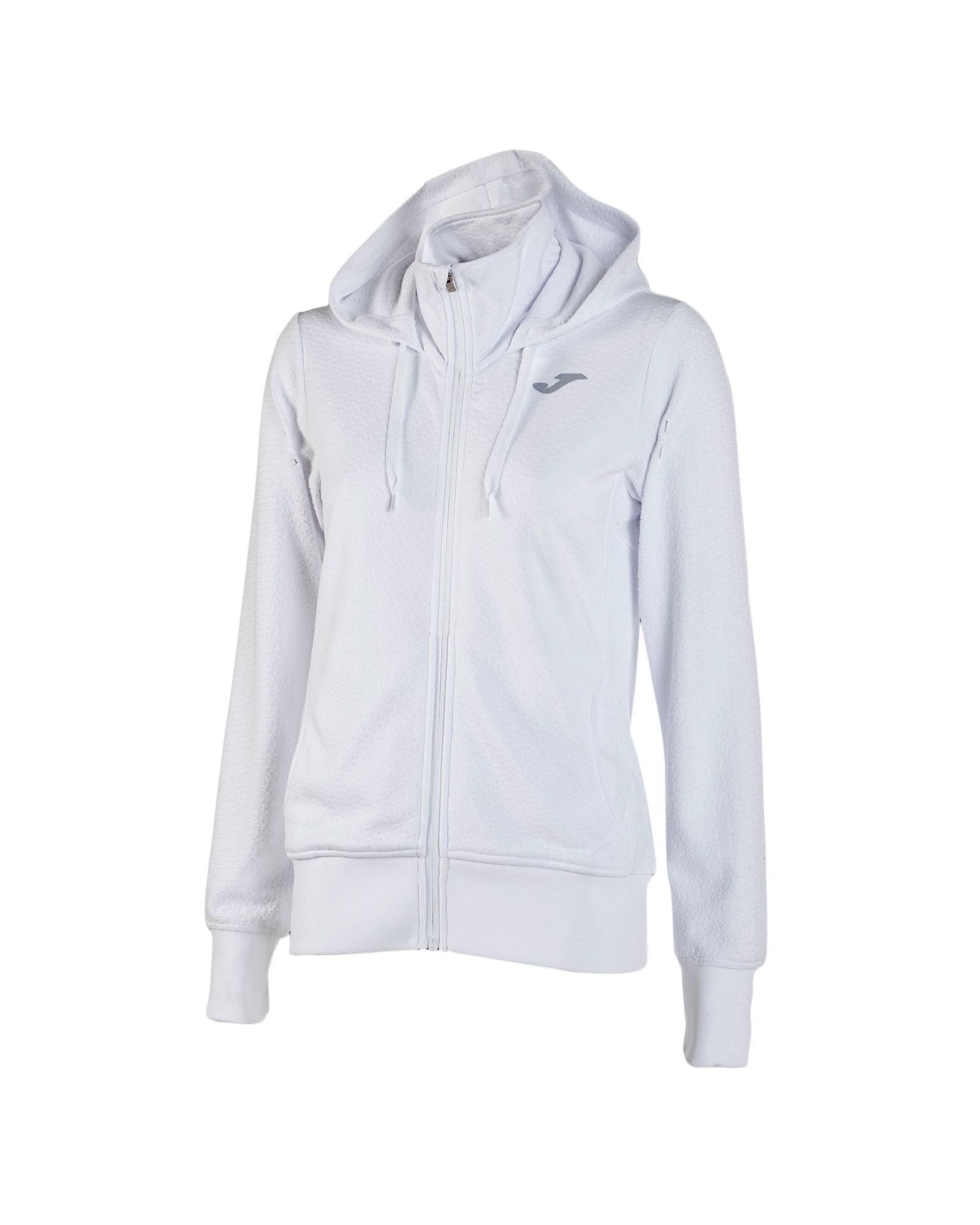 Chaqueta con Capucha de Tenis y Padel Bella Mujer Blanco - Fútbol Factory