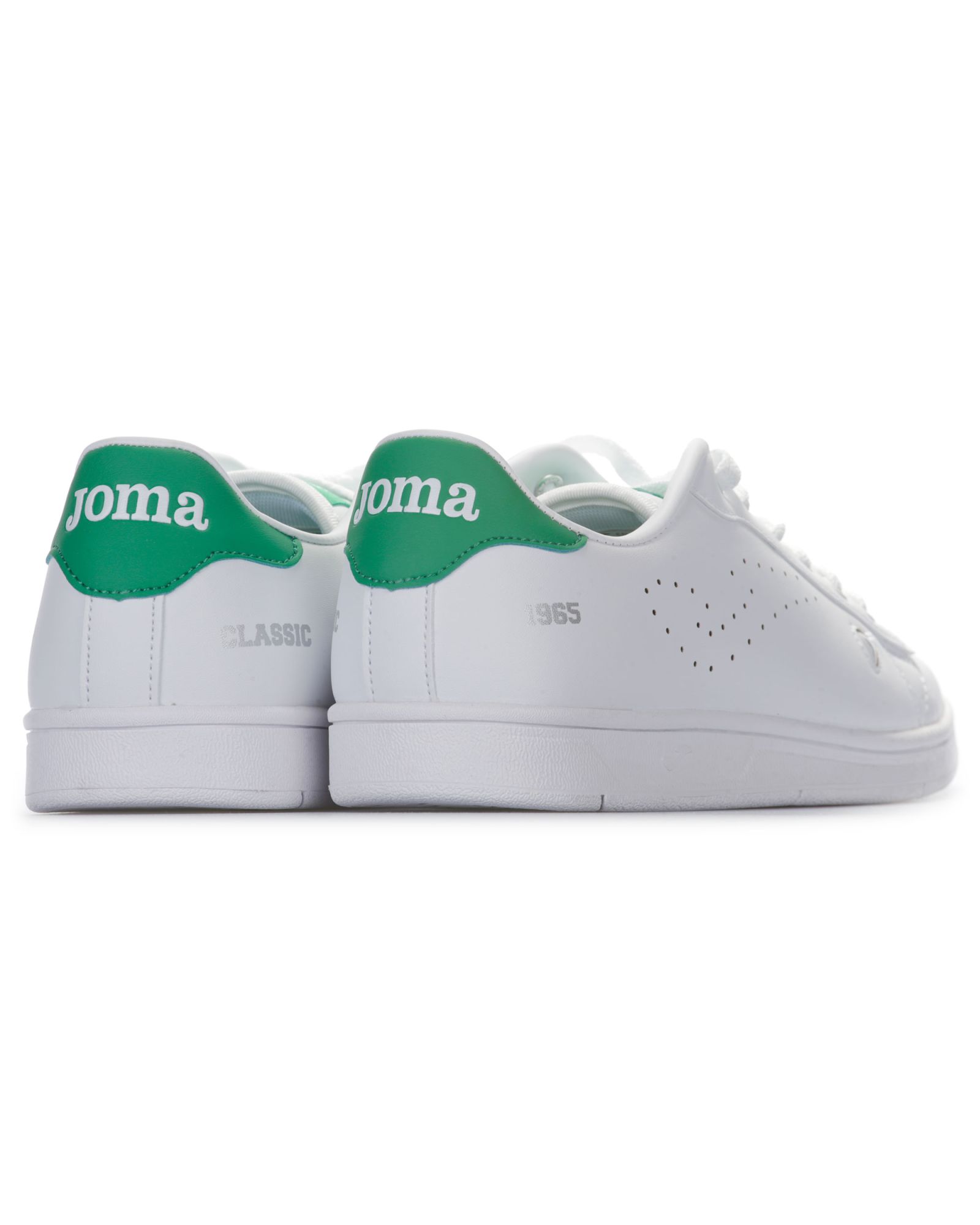 Zapatillas de Paseo Classic Mujer Blanco Verde - Fútbol Factory