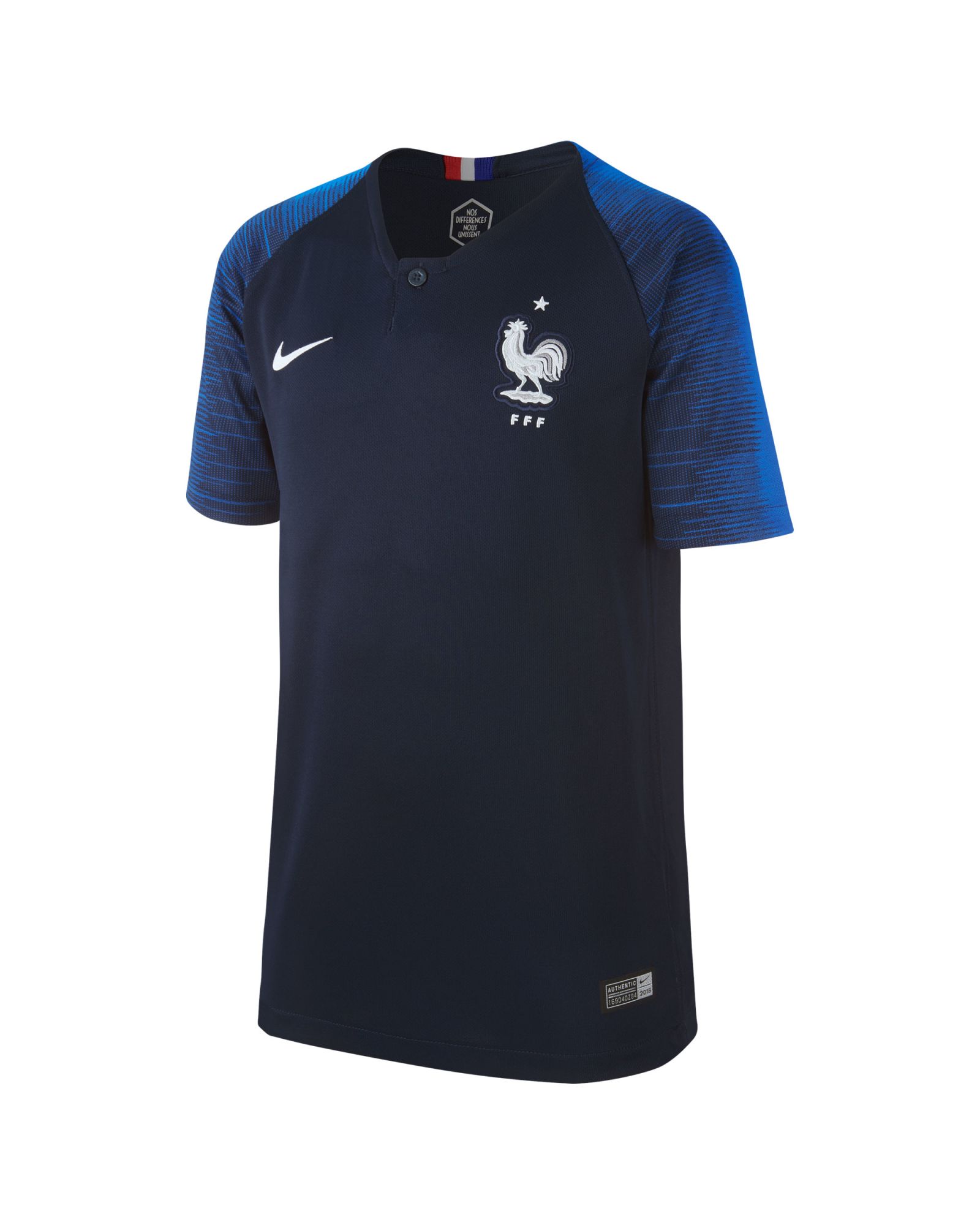 Camiseta 1ª Francia Mundial 2018 Junior Azul - Fútbol Factory