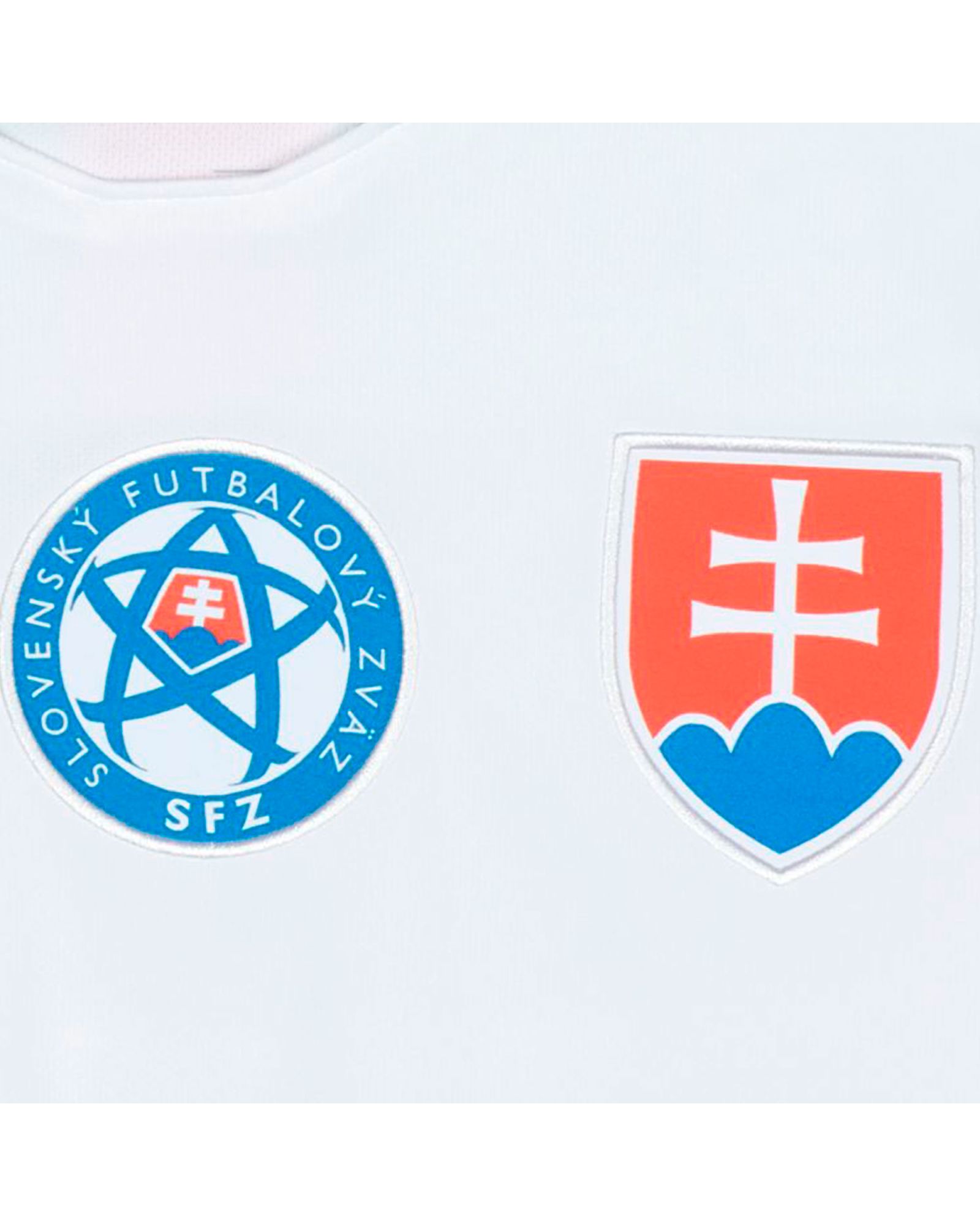 Camiseta 1ª Eslovaquia Mundial 2018 Blanco Azul - Fútbol Factory