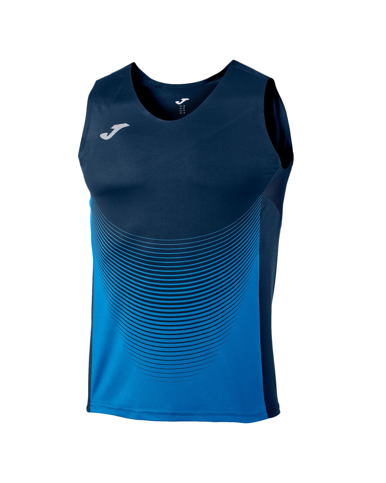 Camiseta de Running Elite VI Tirantes Marino - Fútbol Factory