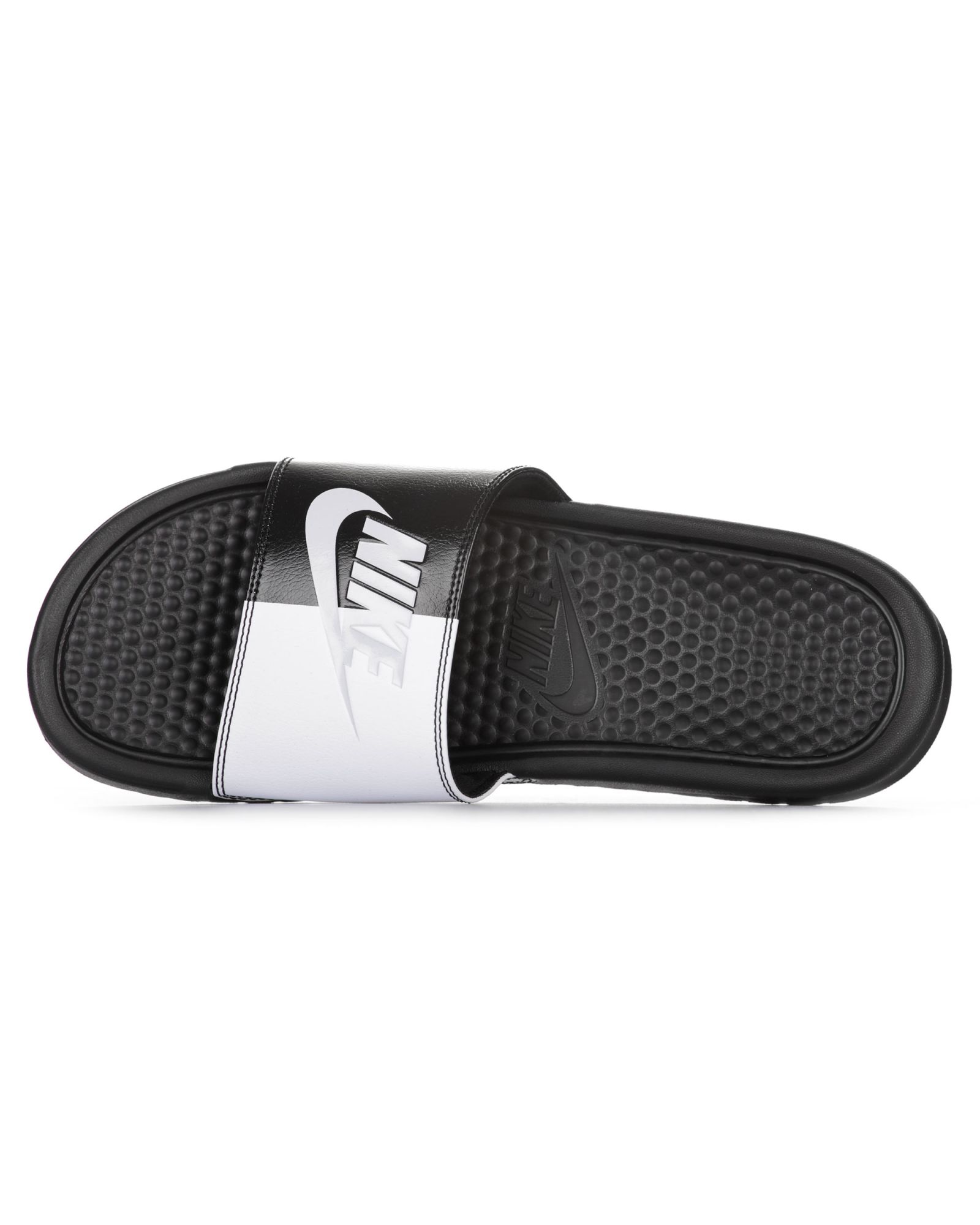 Chanclas Benassi JDI Negro - Fútbol Factory