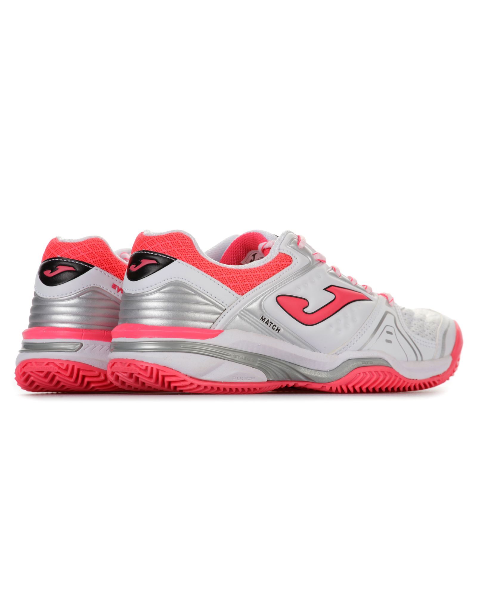 Zapatillas de Padel Match Mujer Blanco Rosa - Fútbol Factory