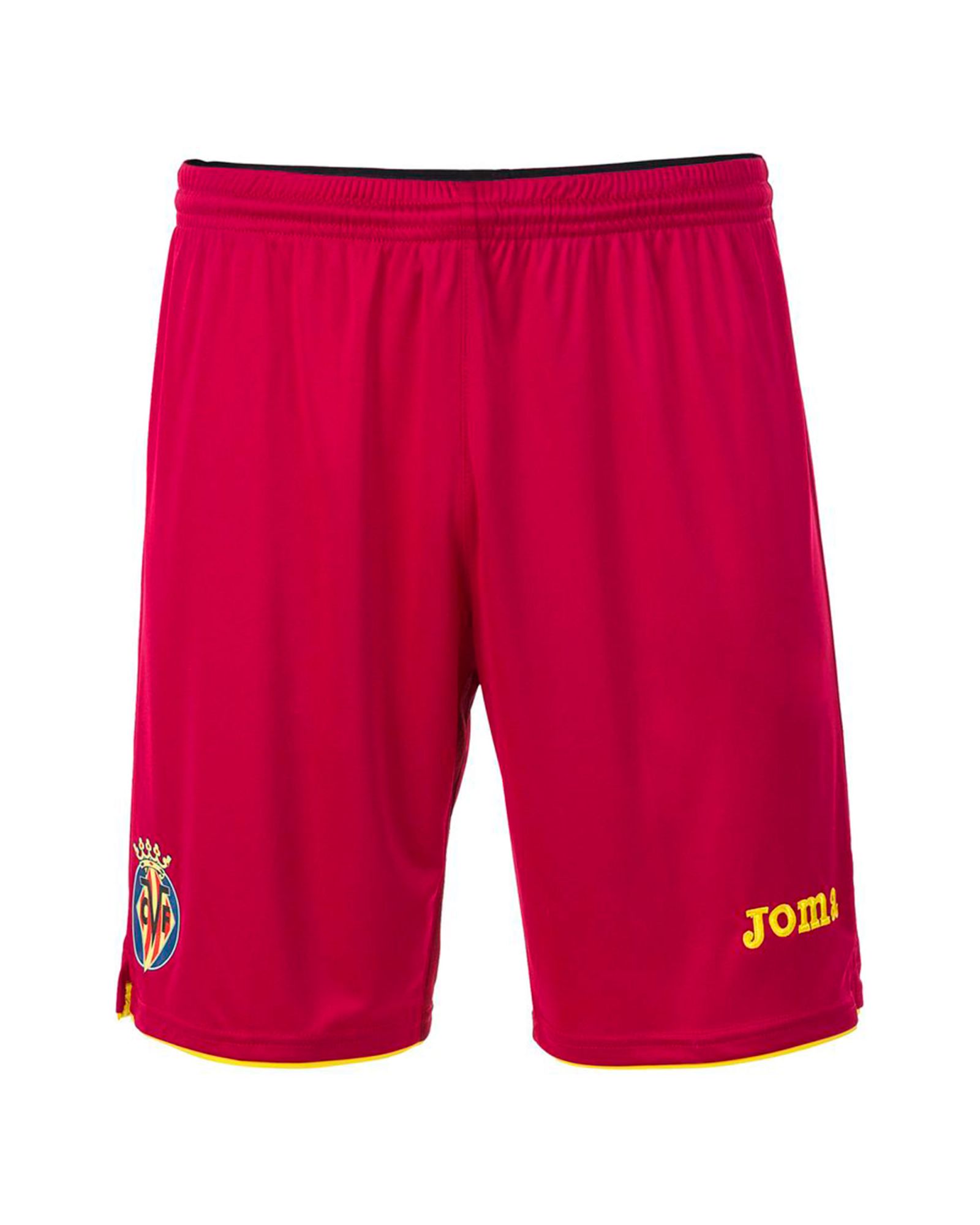 Pantalón 2ª Villarreal CF 2017/2018 Rojo - Fútbol Factory