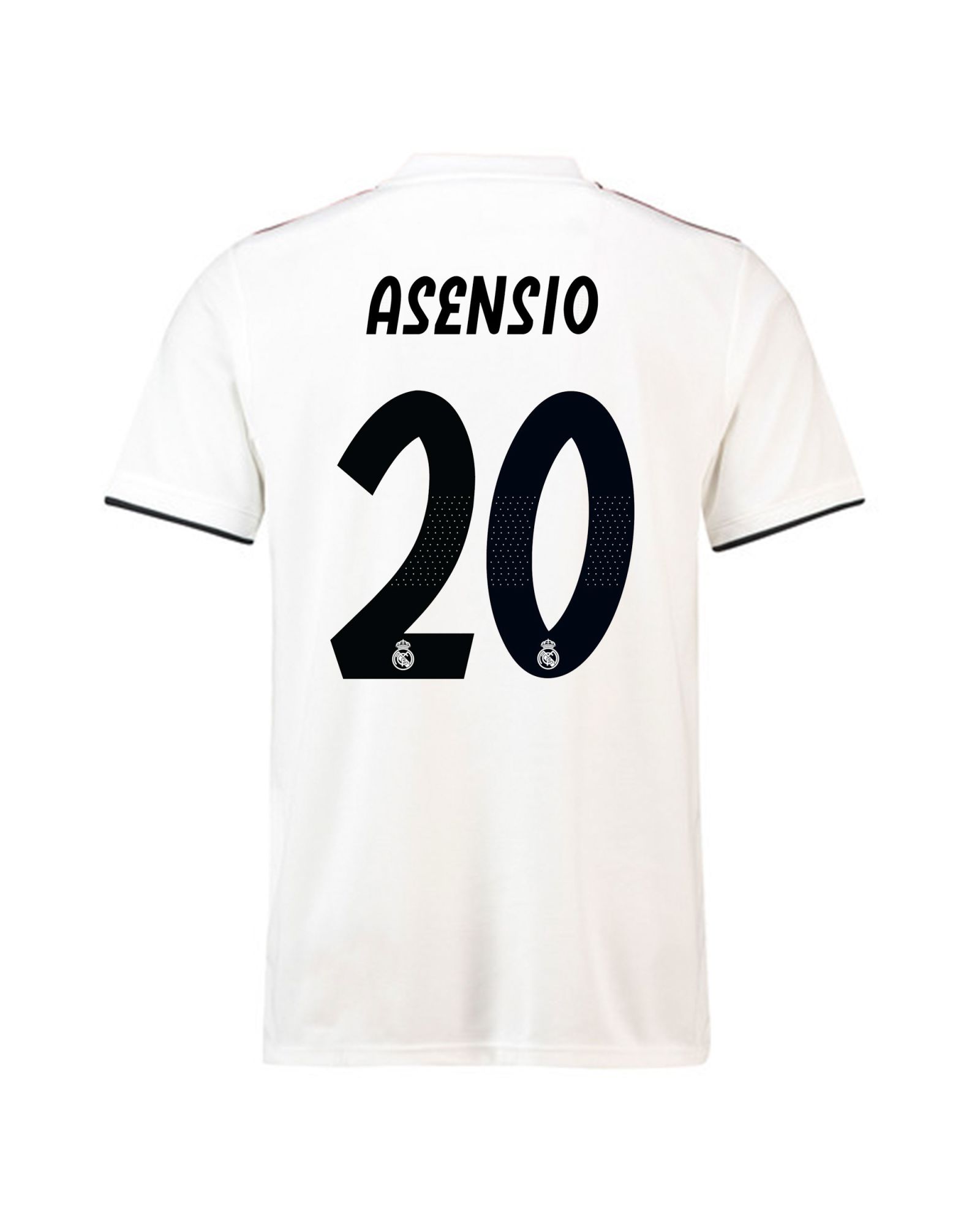 Camiseta 1ª Real Madrid 2018/2019 Asensio LaLiga - Fútbol Factory