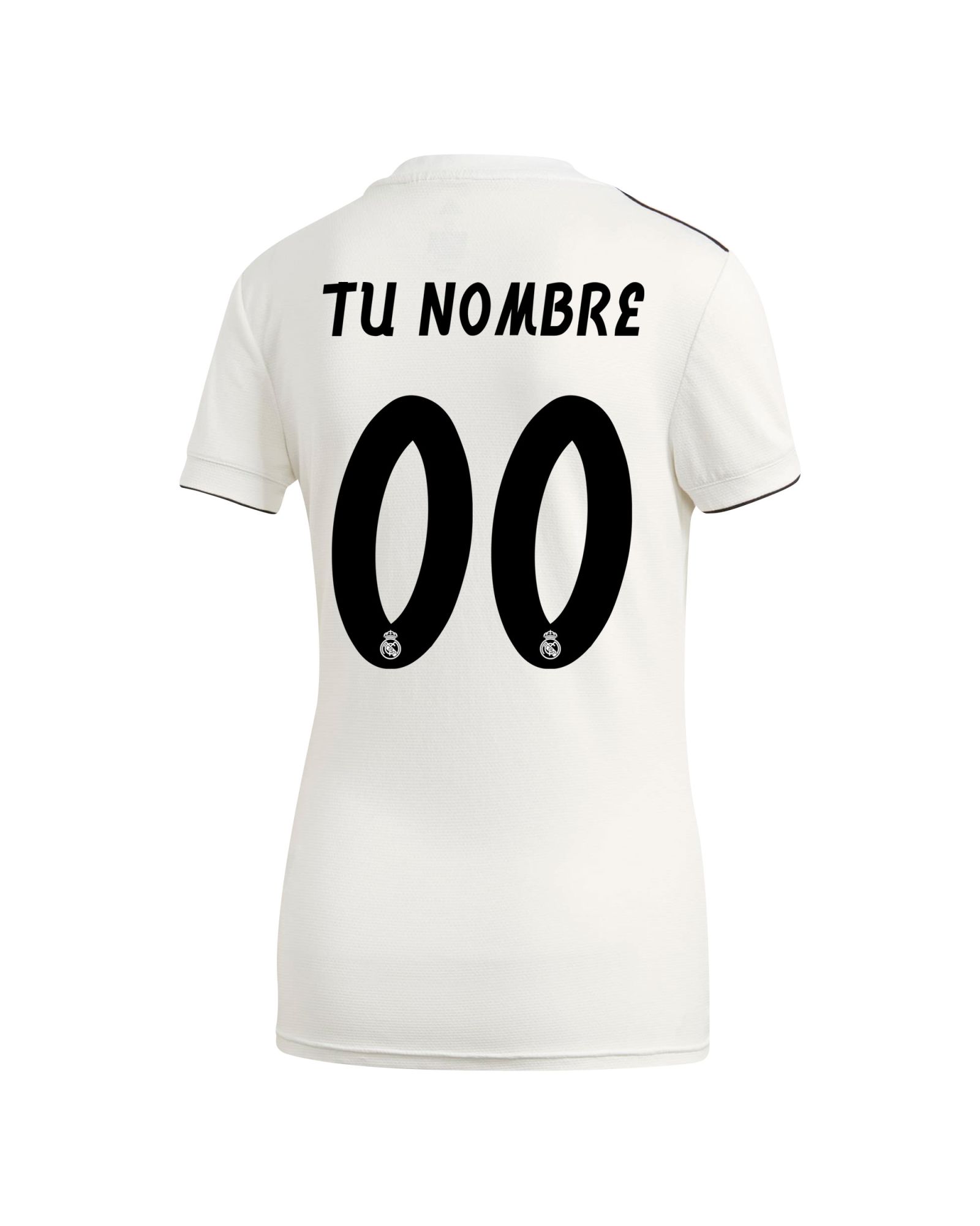 Camiseta 1ª Real Madrid 2018/2019 Personalizado Mujer - Fútbol Factory