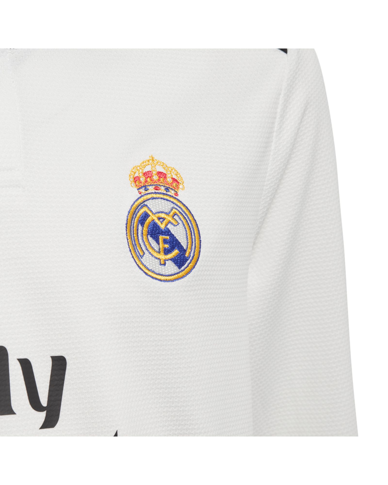 Camiseta 1ª Real Madrid 2018/2019 Manga Larga Junior - Fútbol Factory