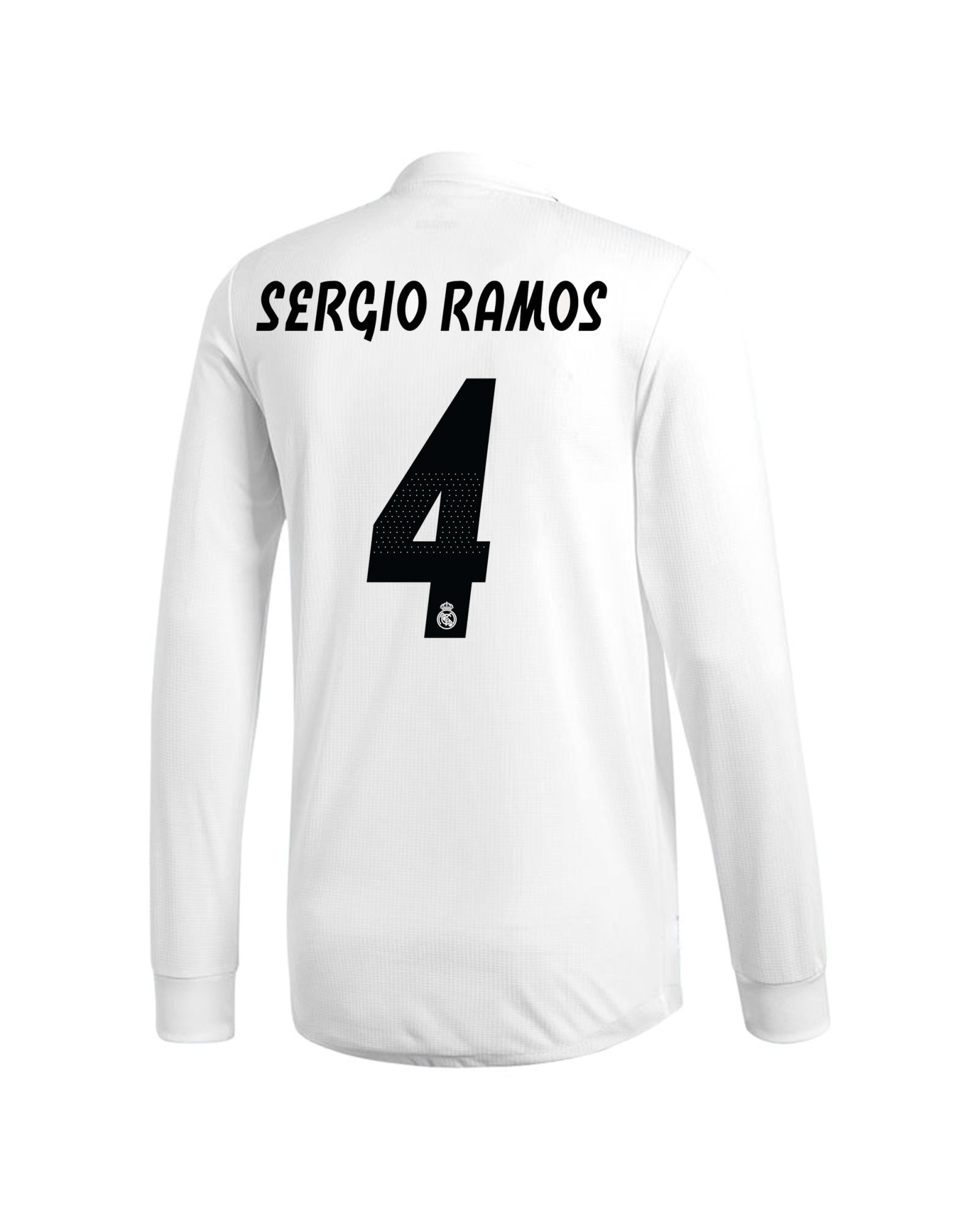 Camiseta 1ª Real Madrid 2018/2019 Sergio Ramos Manga Larga Junior - Fútbol Factory