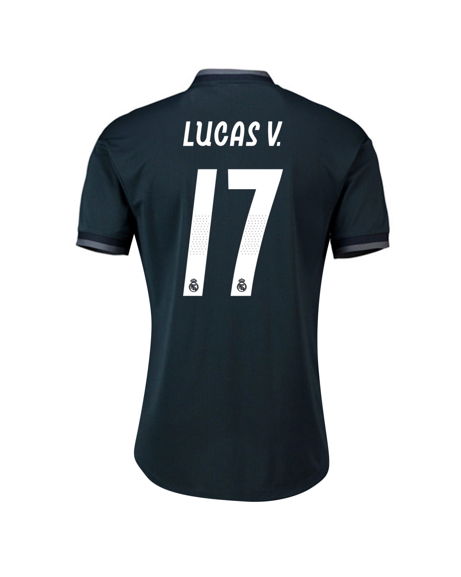 Camiseta 2ª Real Madrid 2018/2019 Lucas Vázquez Mujer Gris - Fútbol Factory