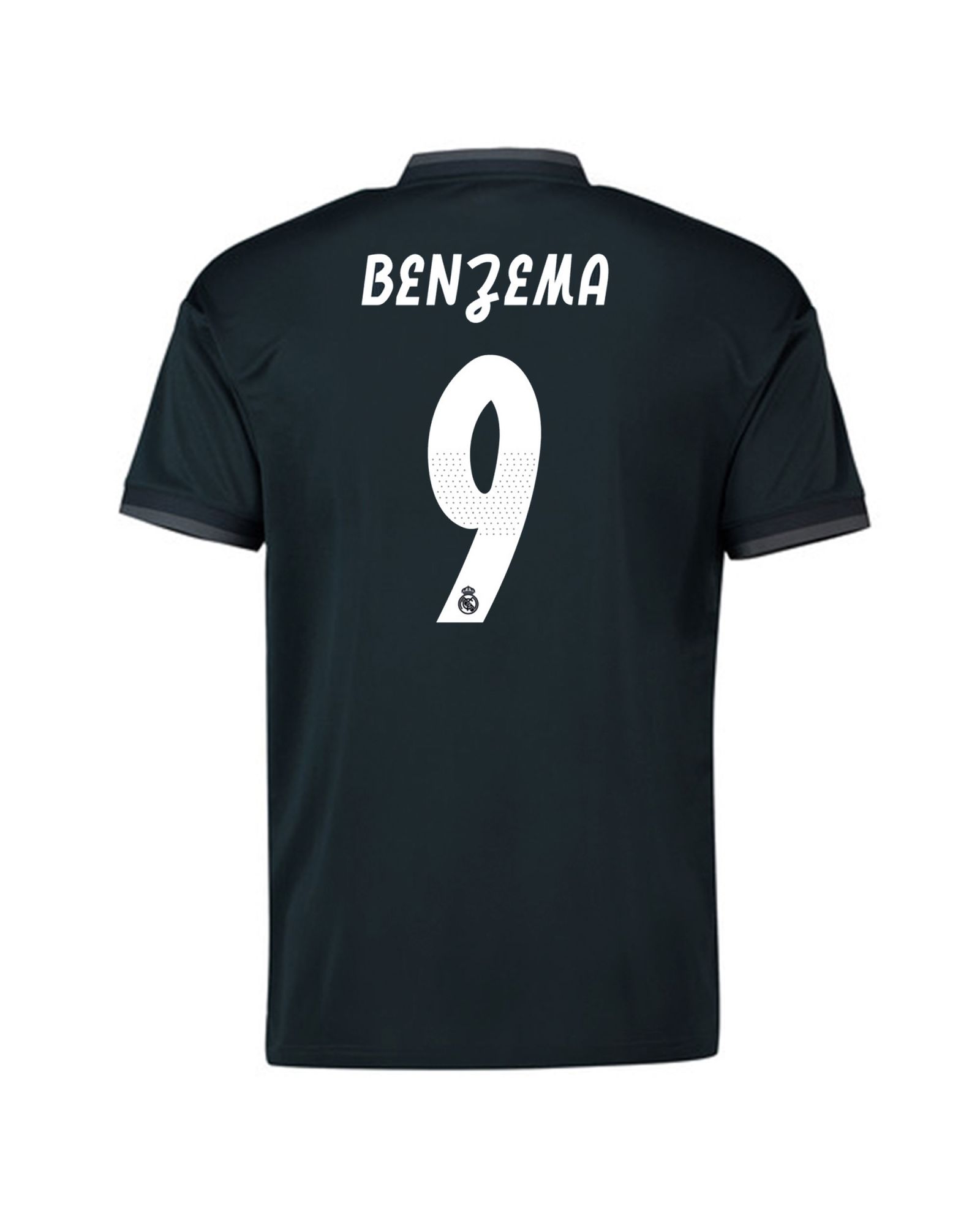 Camiseta 2ª Real Madrid 2018/2019 Benzema LaLiga Junior - Fútbol Factory