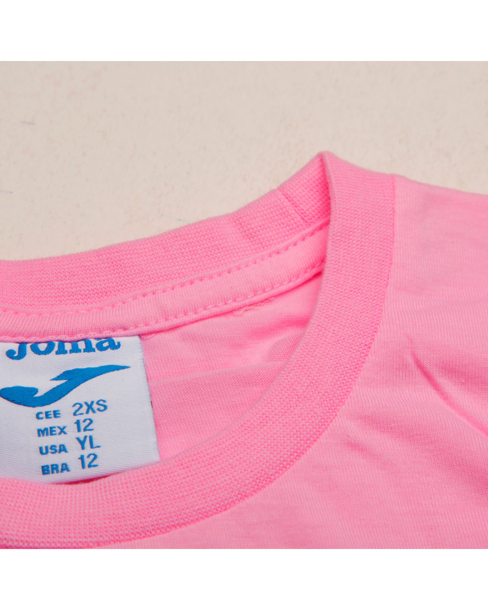 Camiseta de Paseo Cotton Junior Rosa - Fútbol Factory