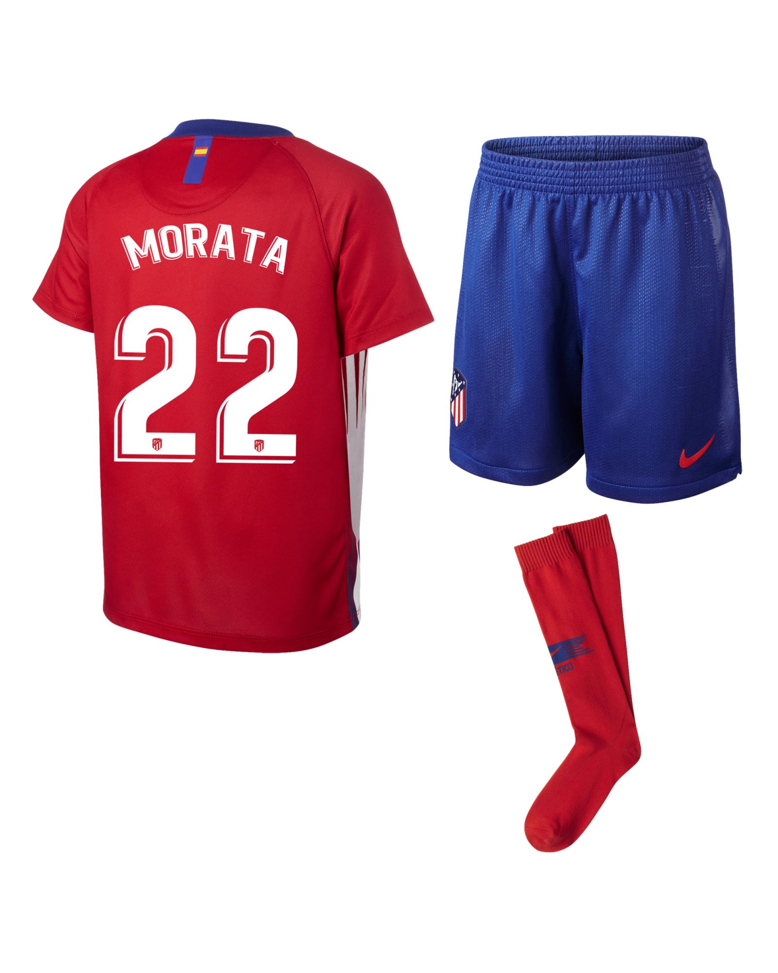 Camiseta de fútbol Atlético Madrid Niño 1ª equipación 2018/2019