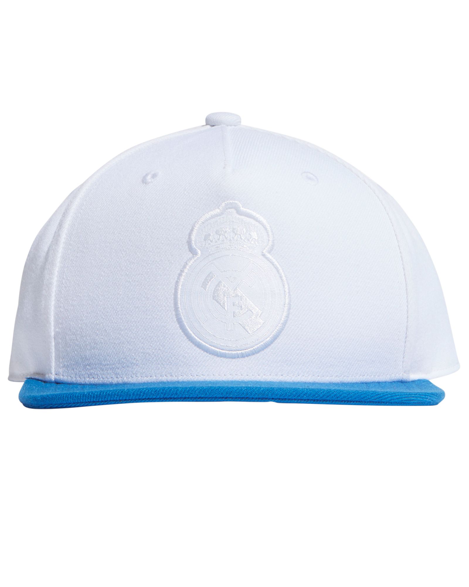 Gorra Plana Real Madrid 2017/2018 Blanco Azul - Fútbol Factory