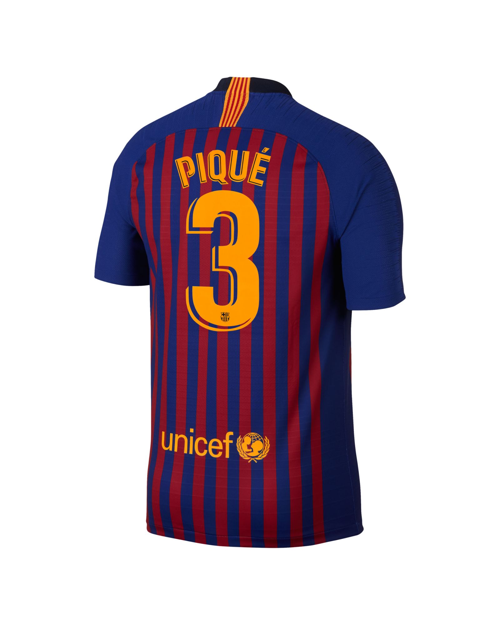 Camiseta 1ª FC Barcelona 2018/2019 Piqué Vapor Match - Fútbol Factory