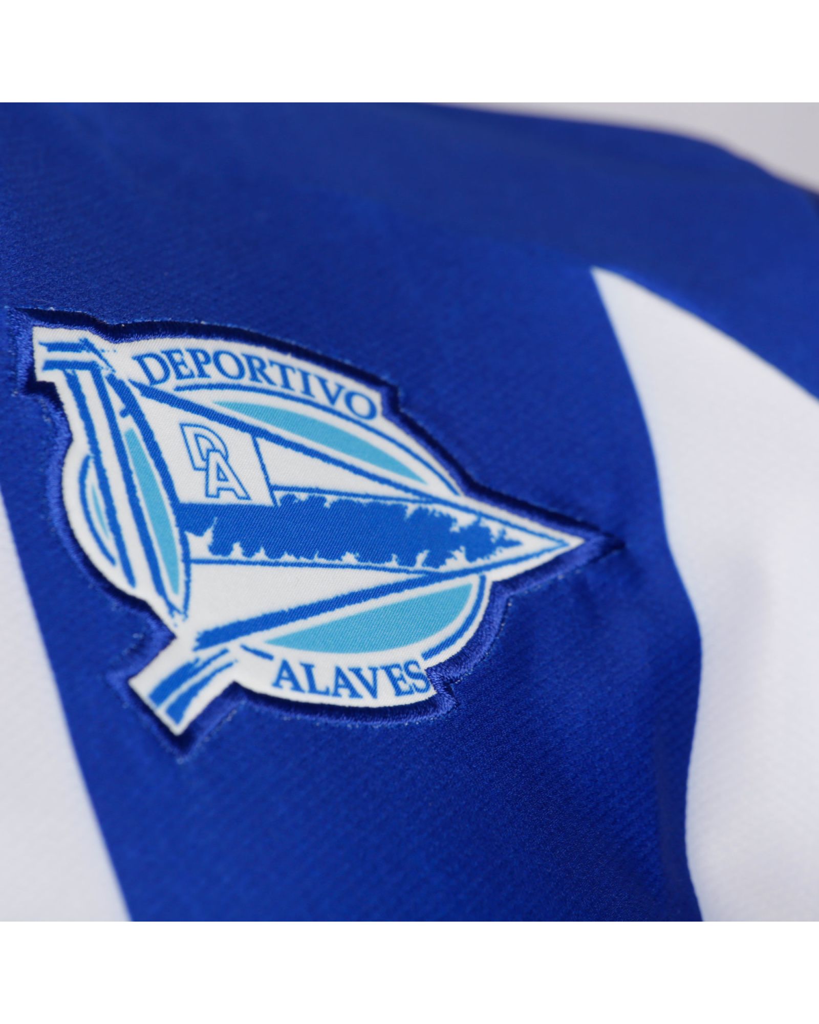 Camiseta 1ª Deportivo Alavés 2017/2018 Azul Blanco - Fútbol Factory