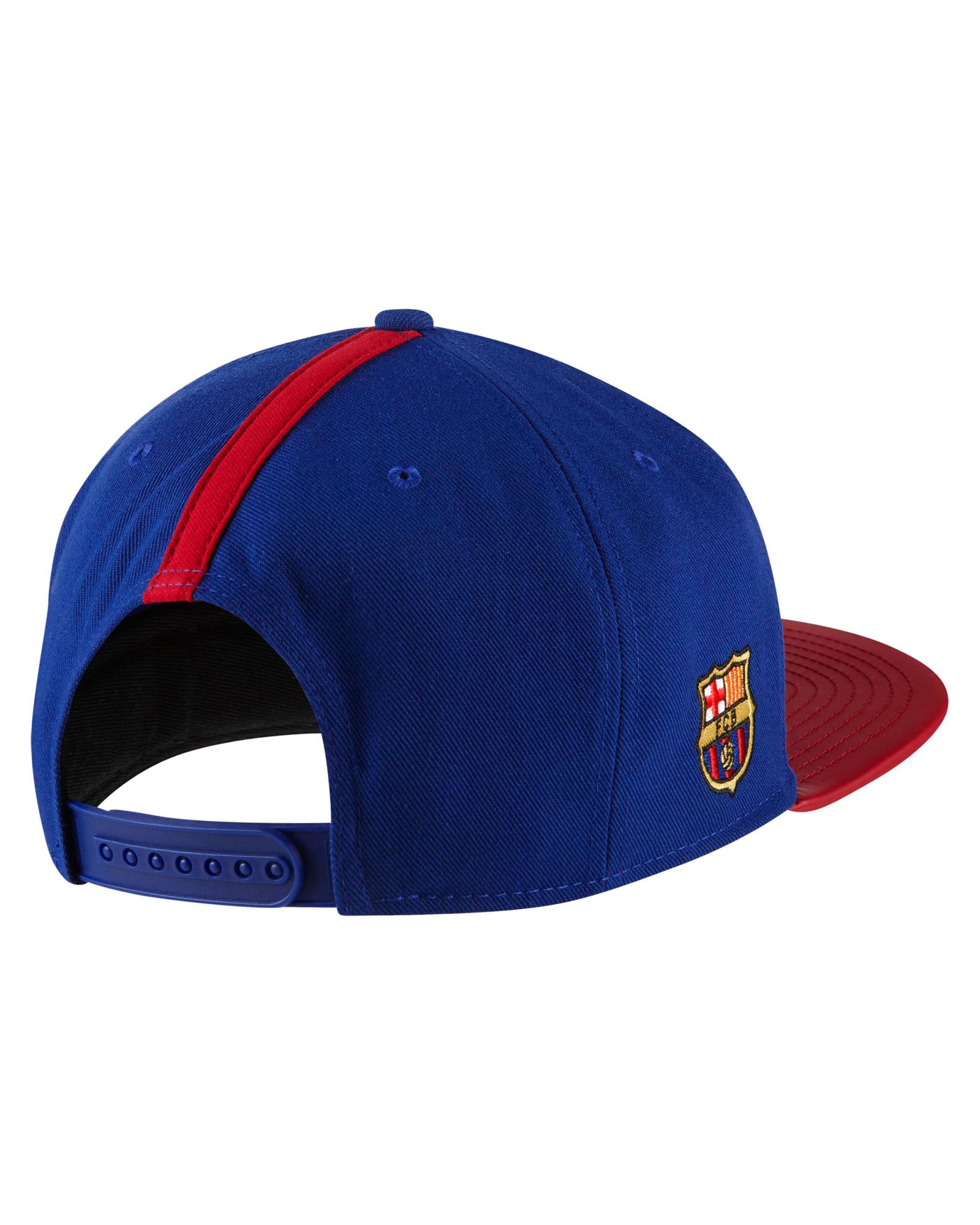 Gorra FC Barcelona 2017/2018 Plana Azul Granate - Fútbol Factory