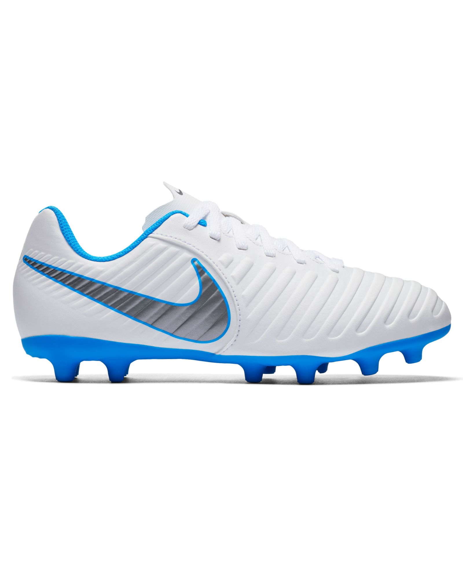 Botas de Fútbol Tiempo Legend VII Club FG Junior Mundial Rusia 2018 Blanco - Fútbol Factory