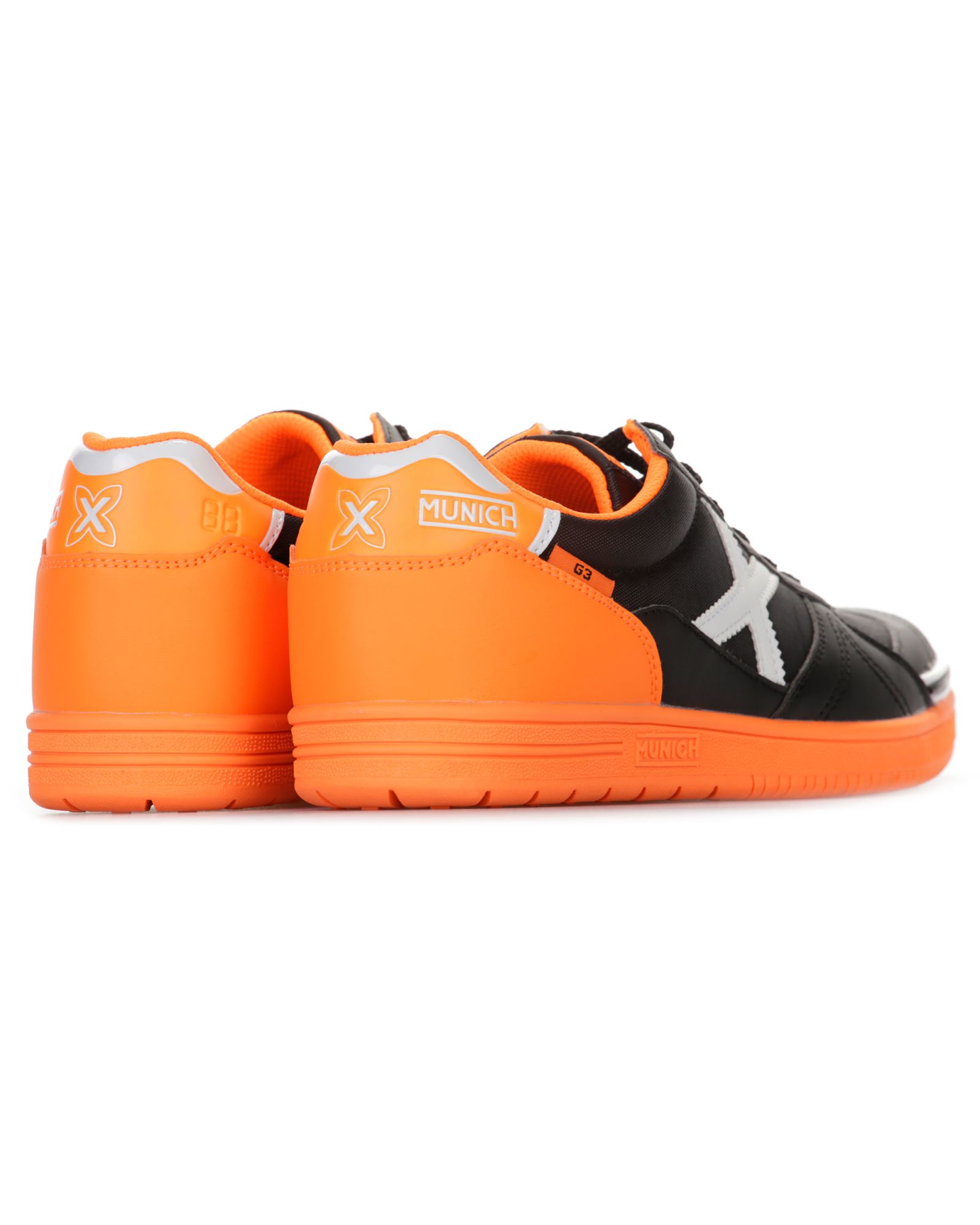 Zapatillas de Fútbol Sala G-3 IN Negro Naranja - Fútbol Factory