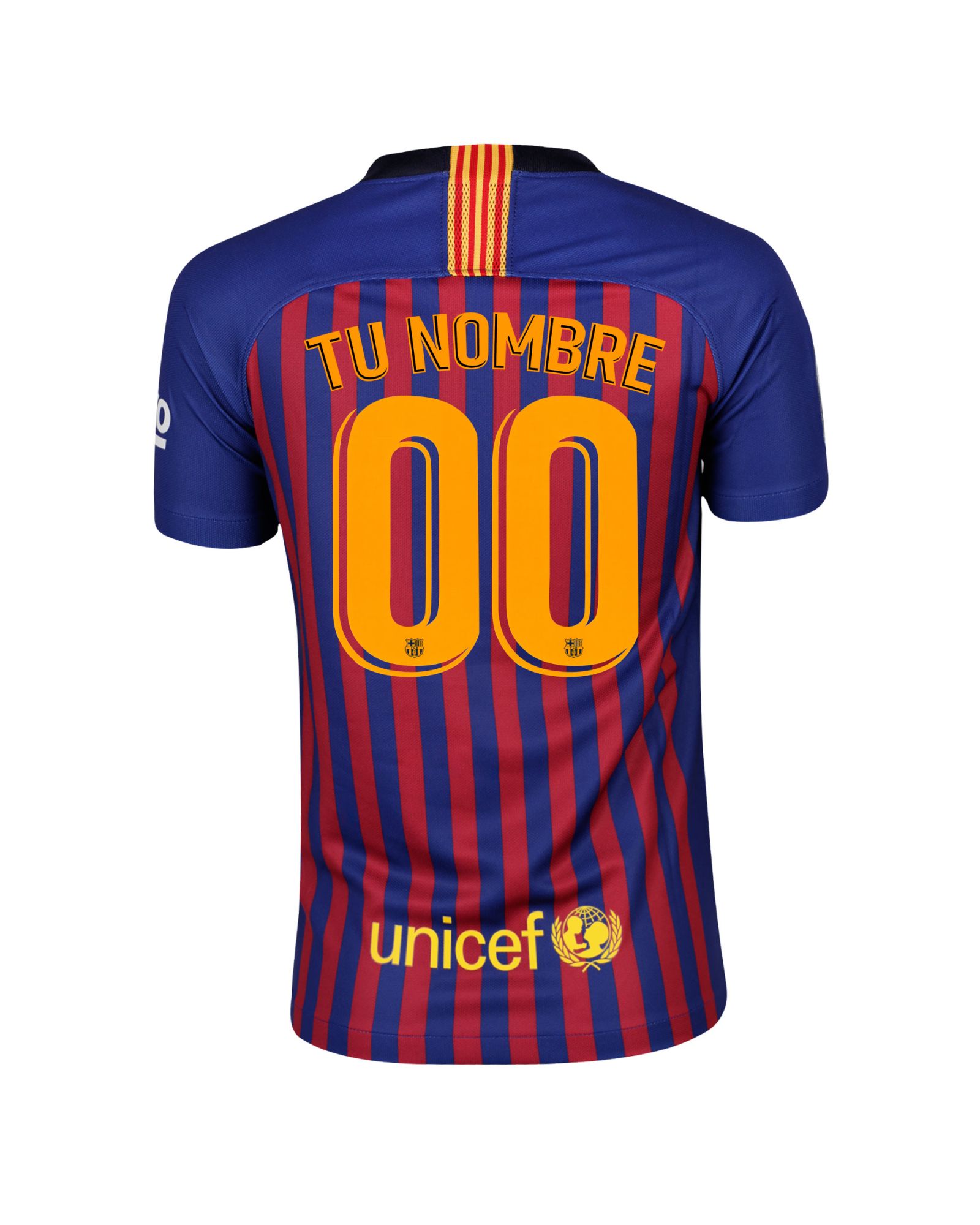 Camiseta 1ª FC Barcelona 2018/2019 Personalizado Stadium Junior - Fútbol Factory