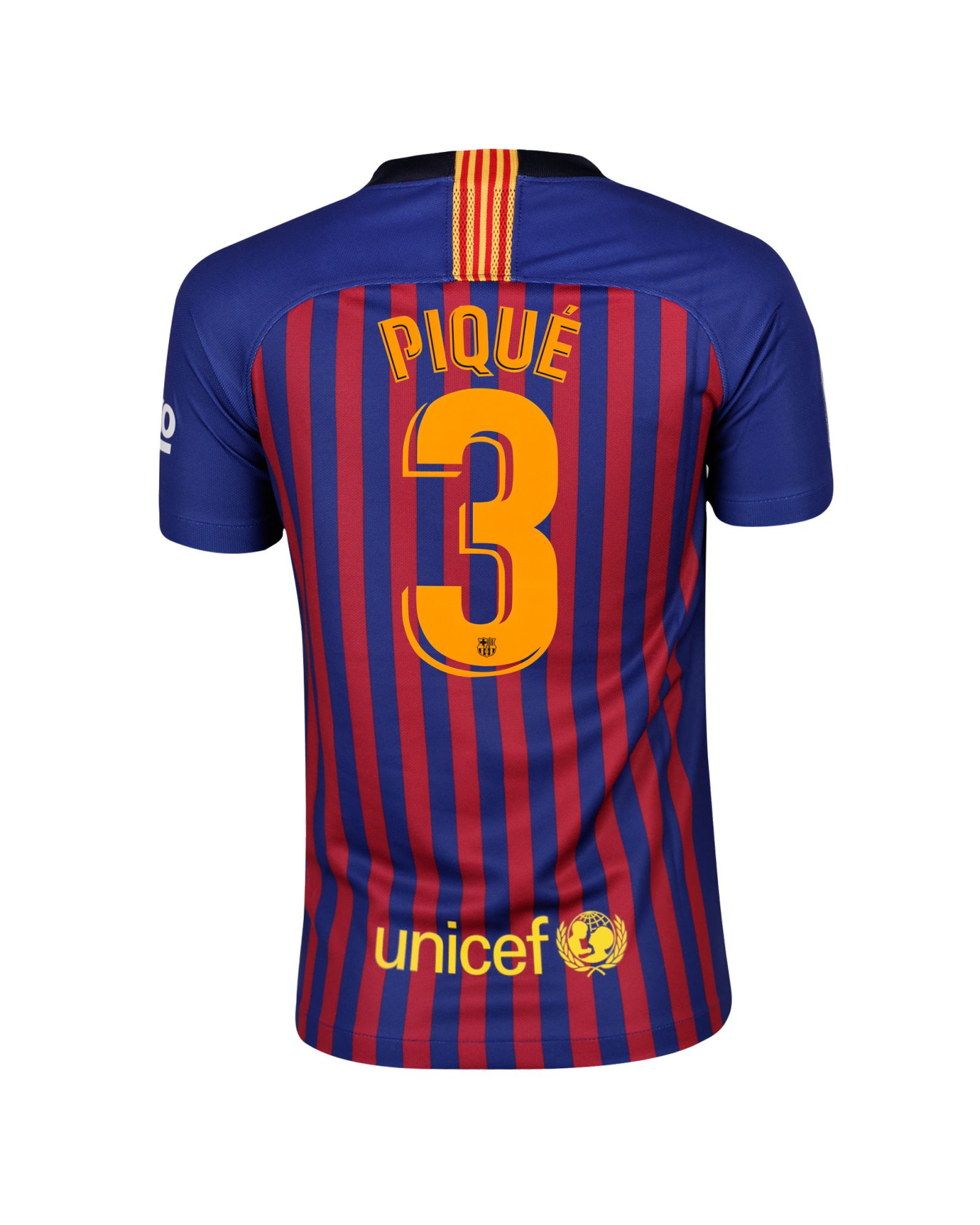 Camiseta 1ª FC Barcelona 2018/2019 Piqué Stadium Junior - Fútbol Factory