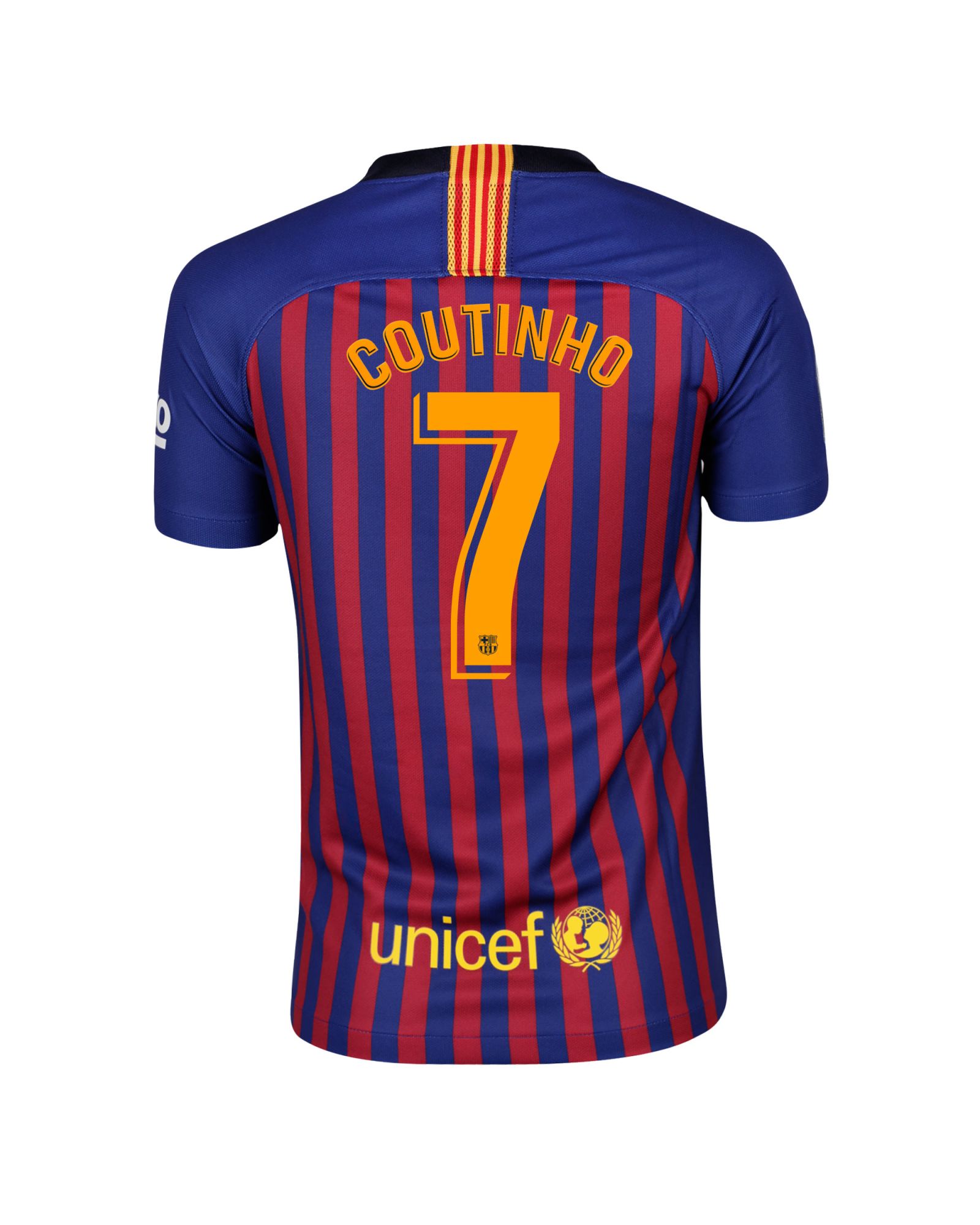 Camiseta 1ª FC Barcelona 2018/2019 Coutinho Stadium Junior - Fútbol Factory