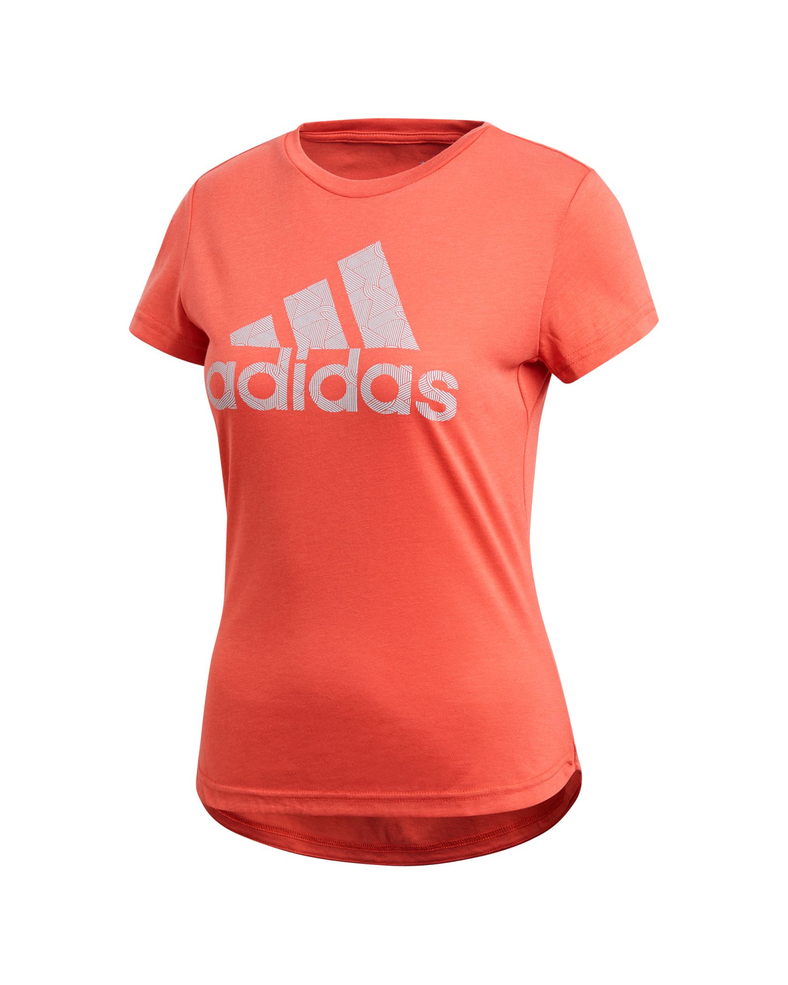 Camiseta de Training Sport Essentials Logo Mujer Naranja - Fútbol Factory