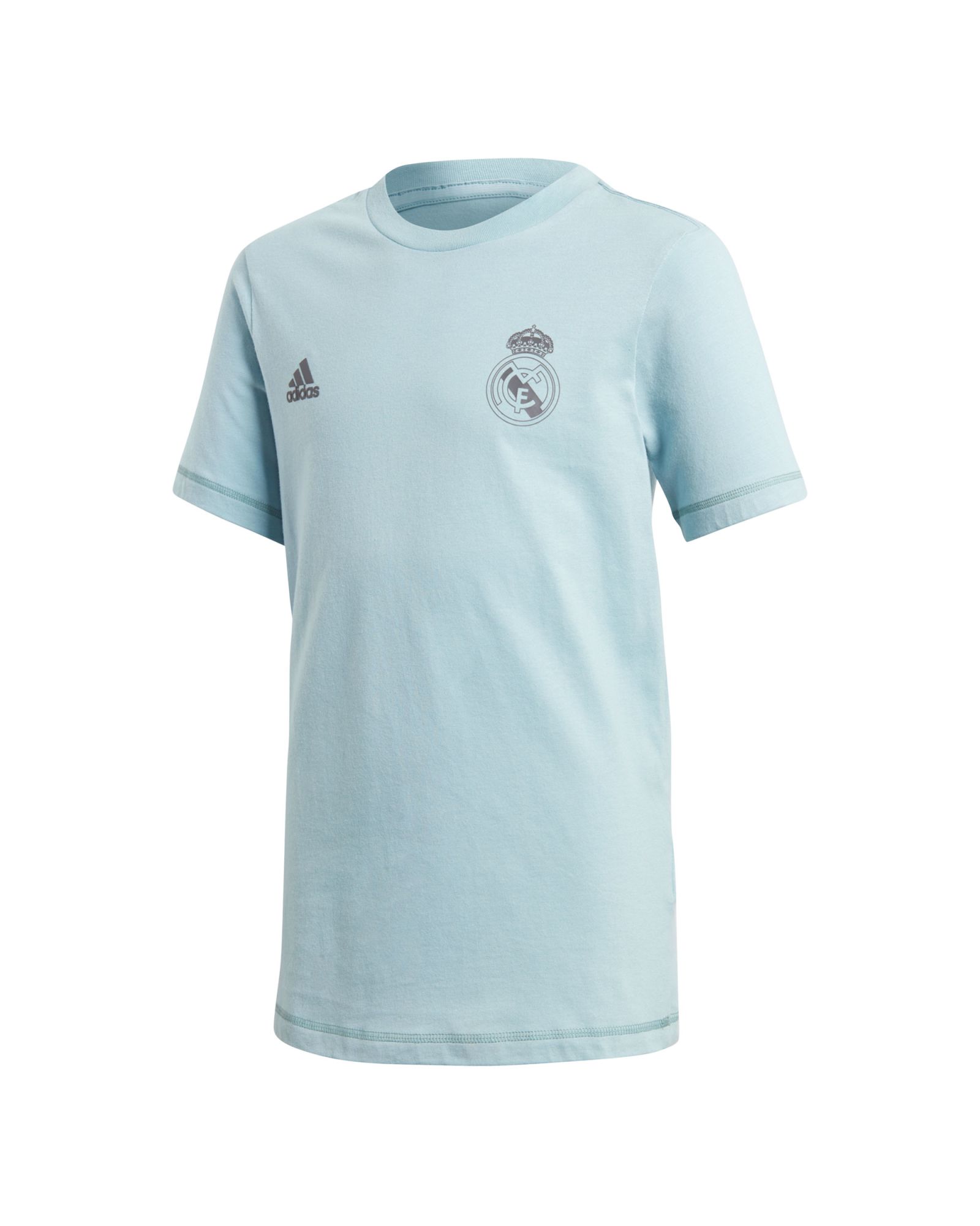 Camiseta de Paseo Real Madrid CF 2017/2018 Junior Gris - Fútbol Factory