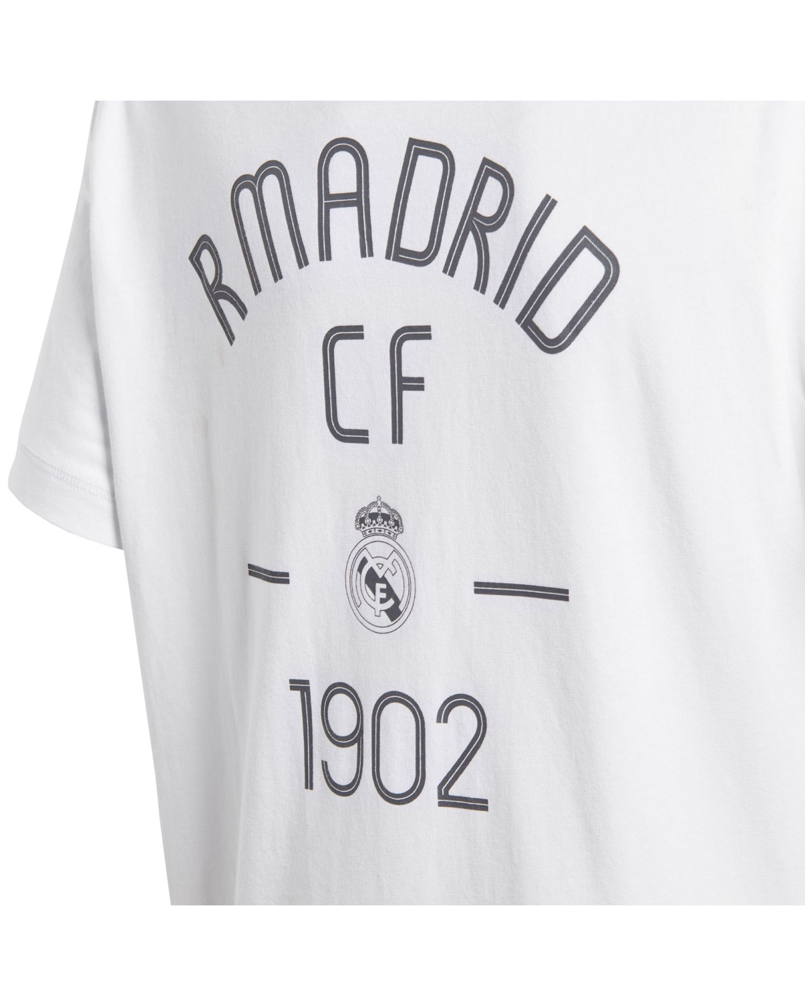 Camiseta de Paseo Real Madrid CF 2017/2018 Junior Blanco - Fútbol Factory