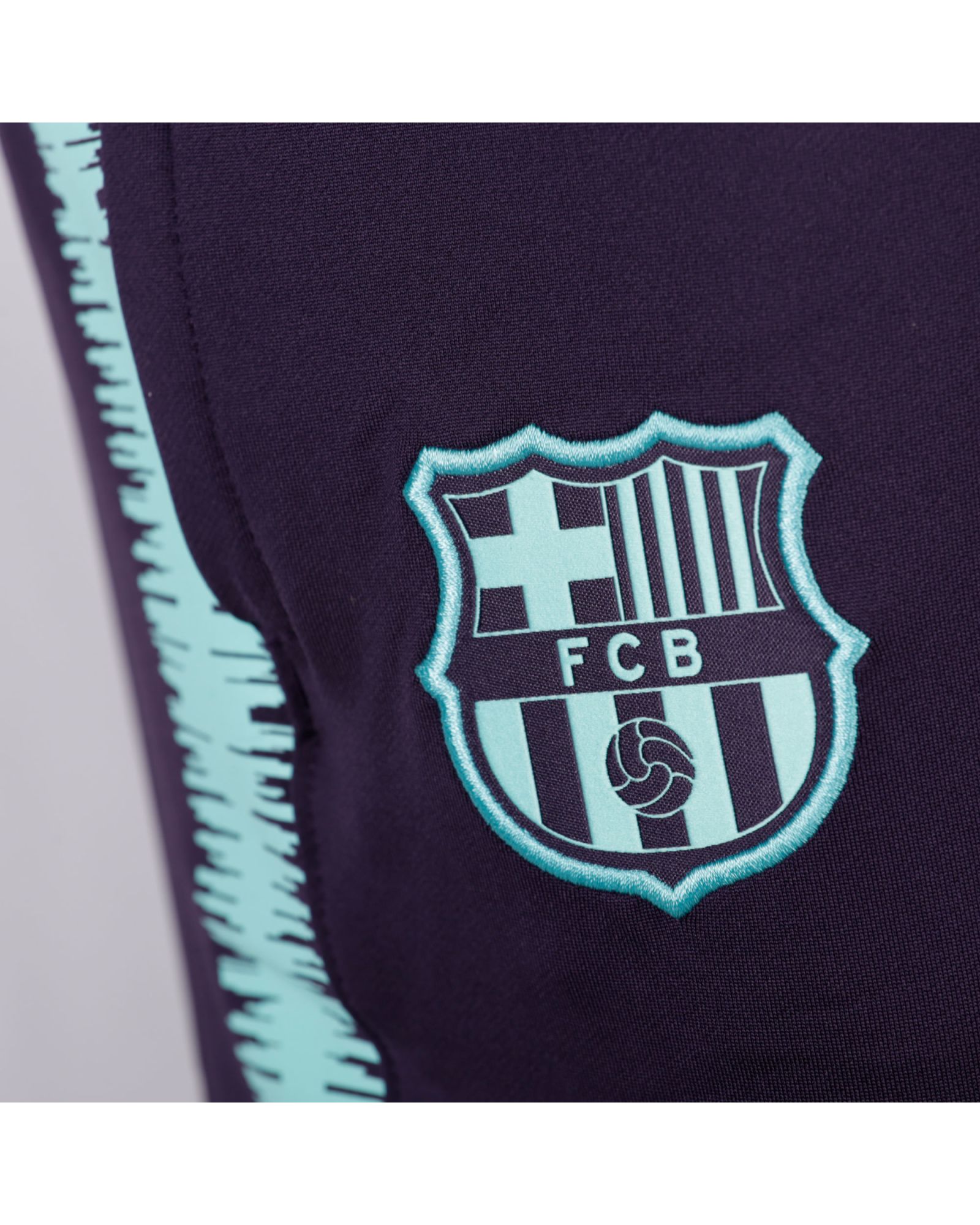 Pantalón de Training FC Barcelona Dry Squad 2018/2019 Morado Verde - Fútbol Factory