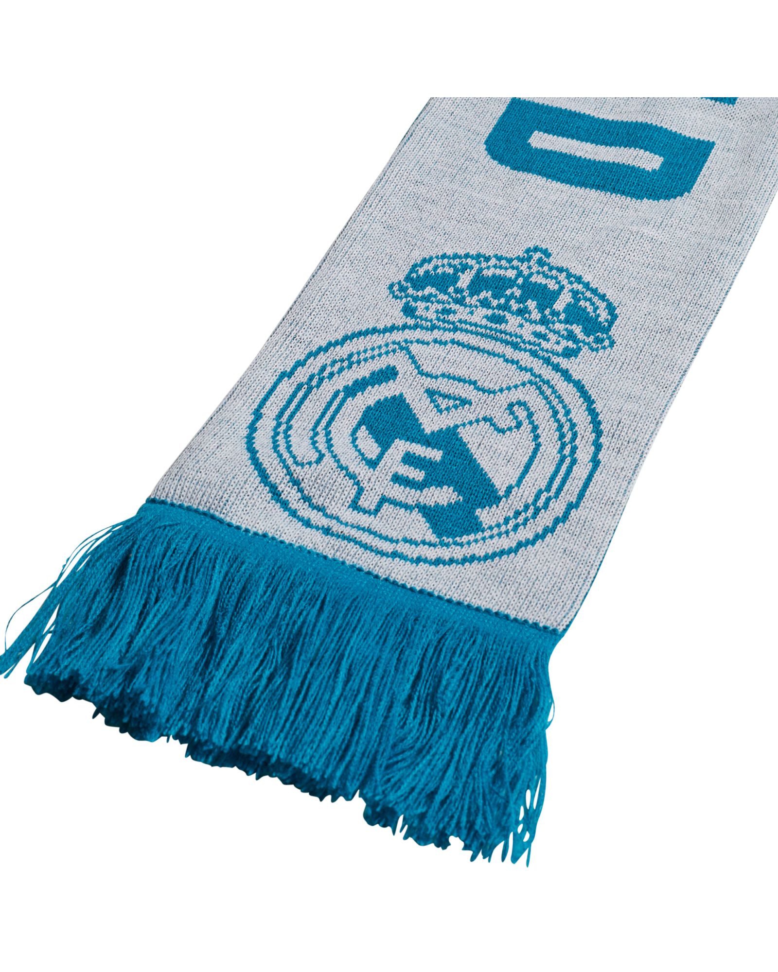 BUFANDA DE FÚTBOL OFICIAL DEL REAL MADRID CHAMPIONS LEAGUE