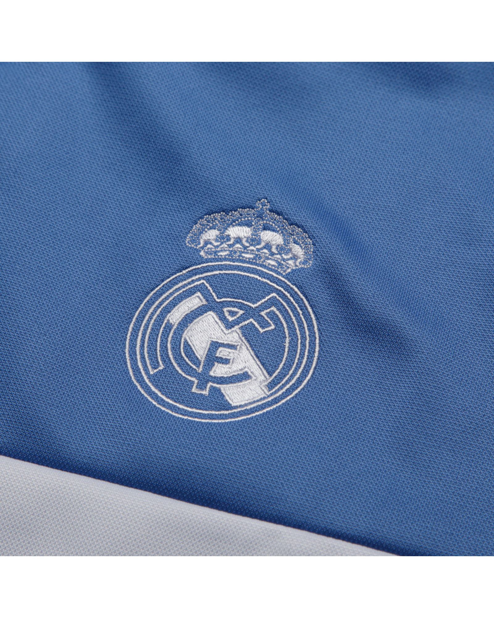 Chaqueta de Paseo Real Madrid CF Tres Bandas 2017/2018 Azul - Fútbol Factory