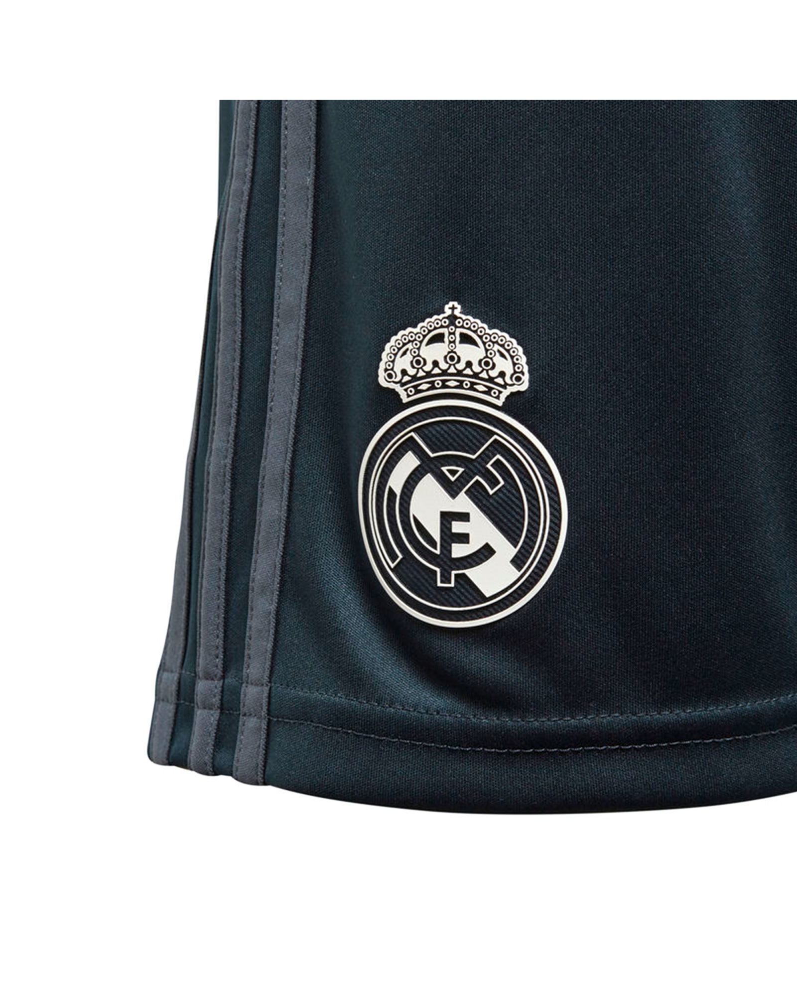 Pantalón 2ª Real Madrid 2018/2019 Junior Negro - Fútbol Factory