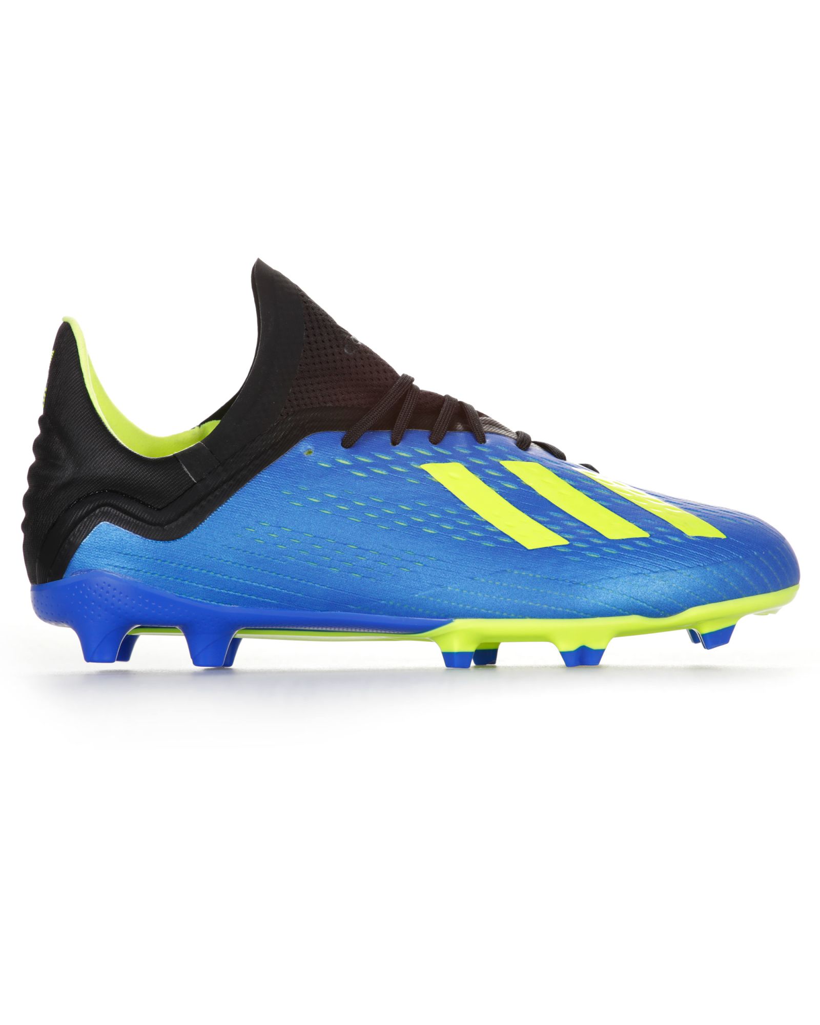 Botas de Fútbol 18.1 FG Junior Azul Fluor