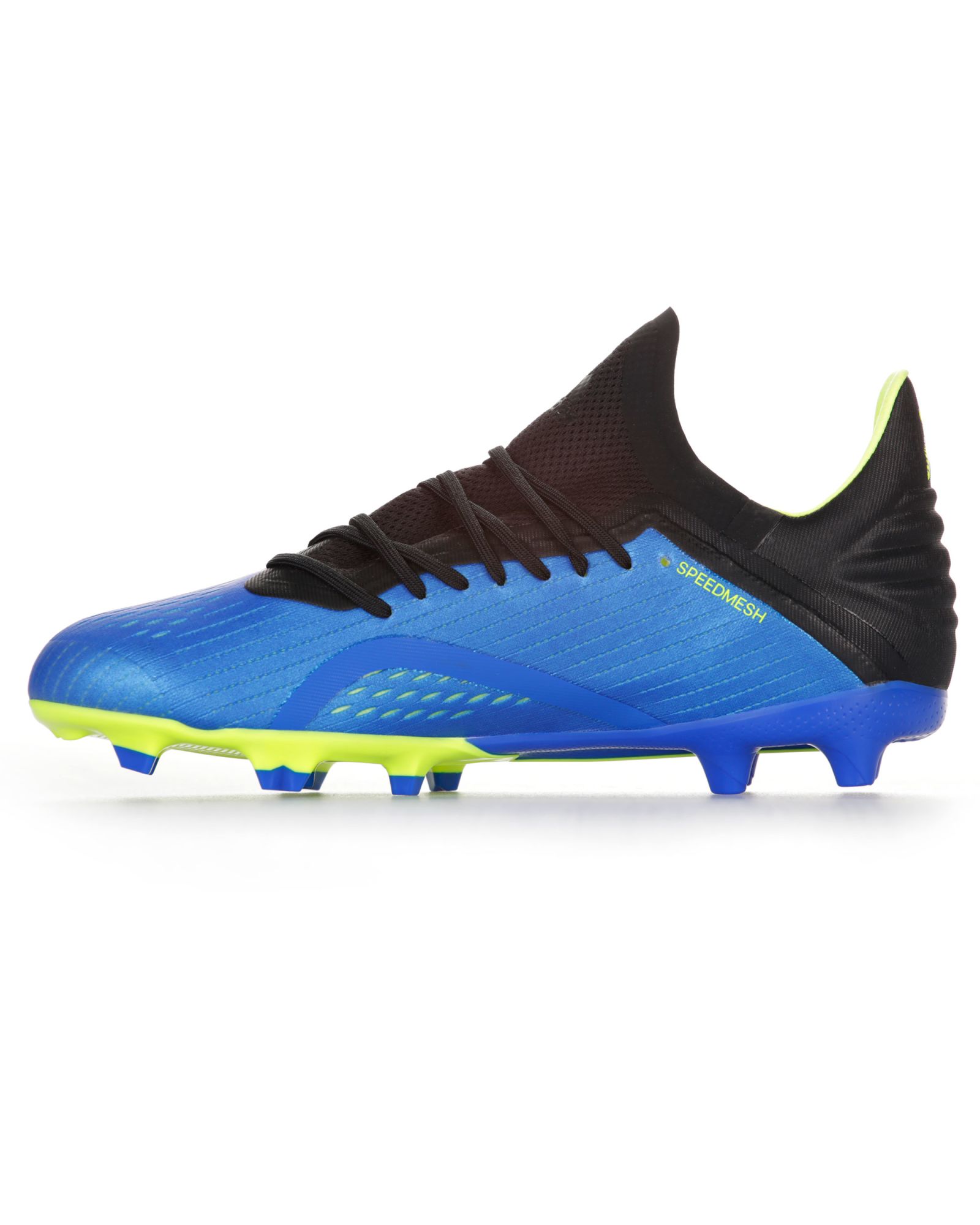 Botas de Fútbol X 18.1 FG Junior Azul Fluor - Fútbol Factory