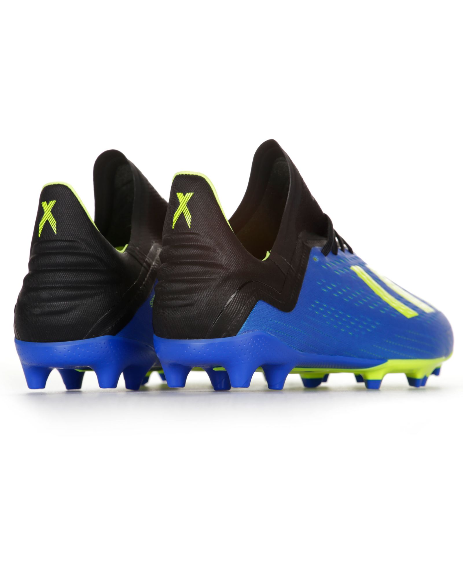 Botas de Fútbol X 18.1 FG Junior Azul Fluor - Fútbol Factory