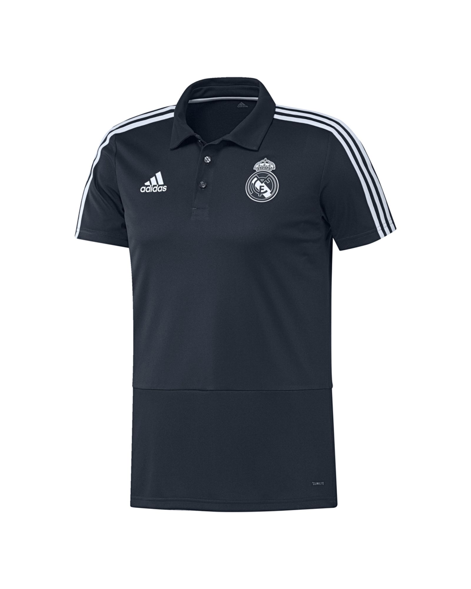 Polo de Paseo Real Madrid 2018/2019 Gris - Fútbol Factory