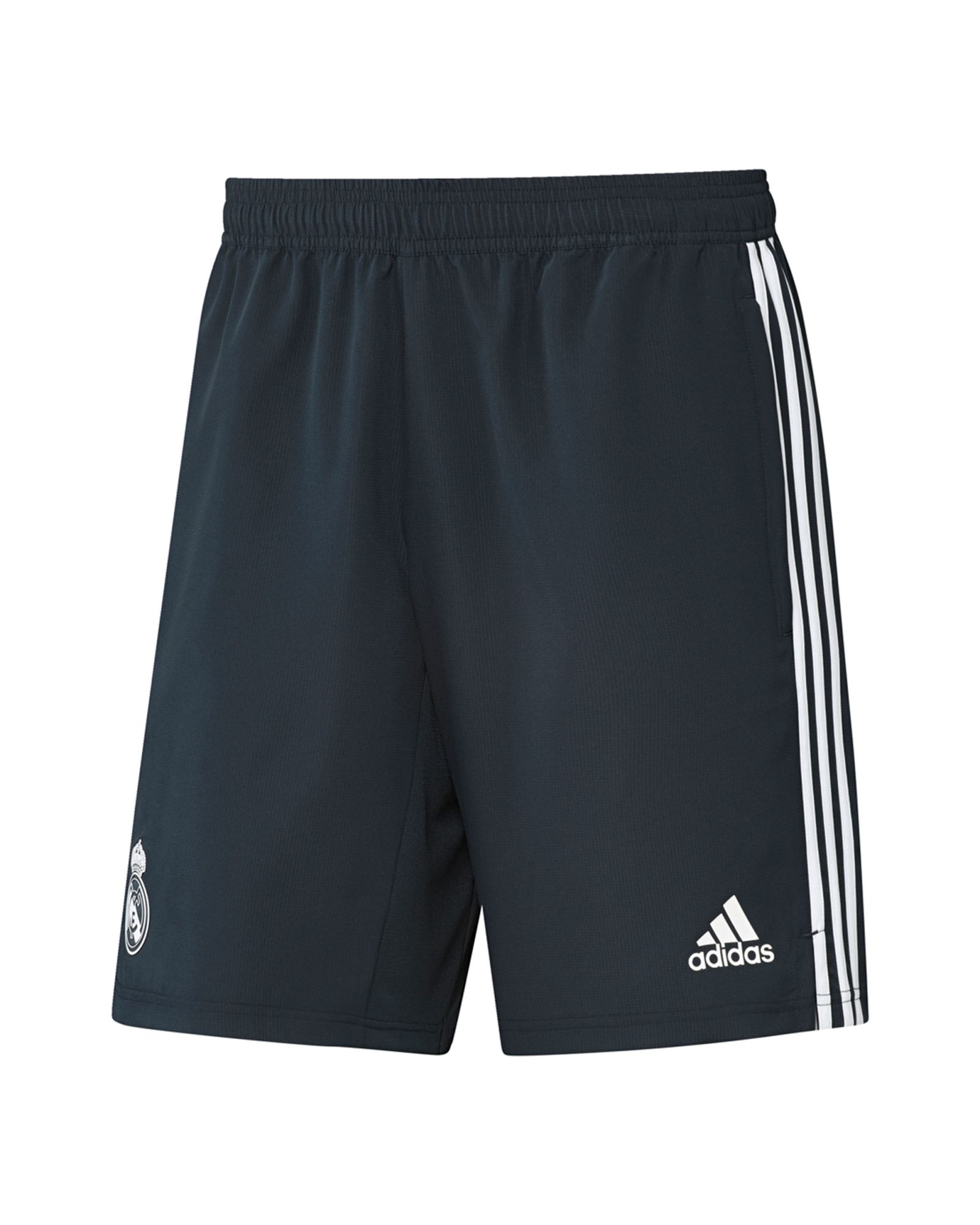 Pantalón Corto de Paseo Real Madrid 2018/2019 Gris - Fútbol Factory